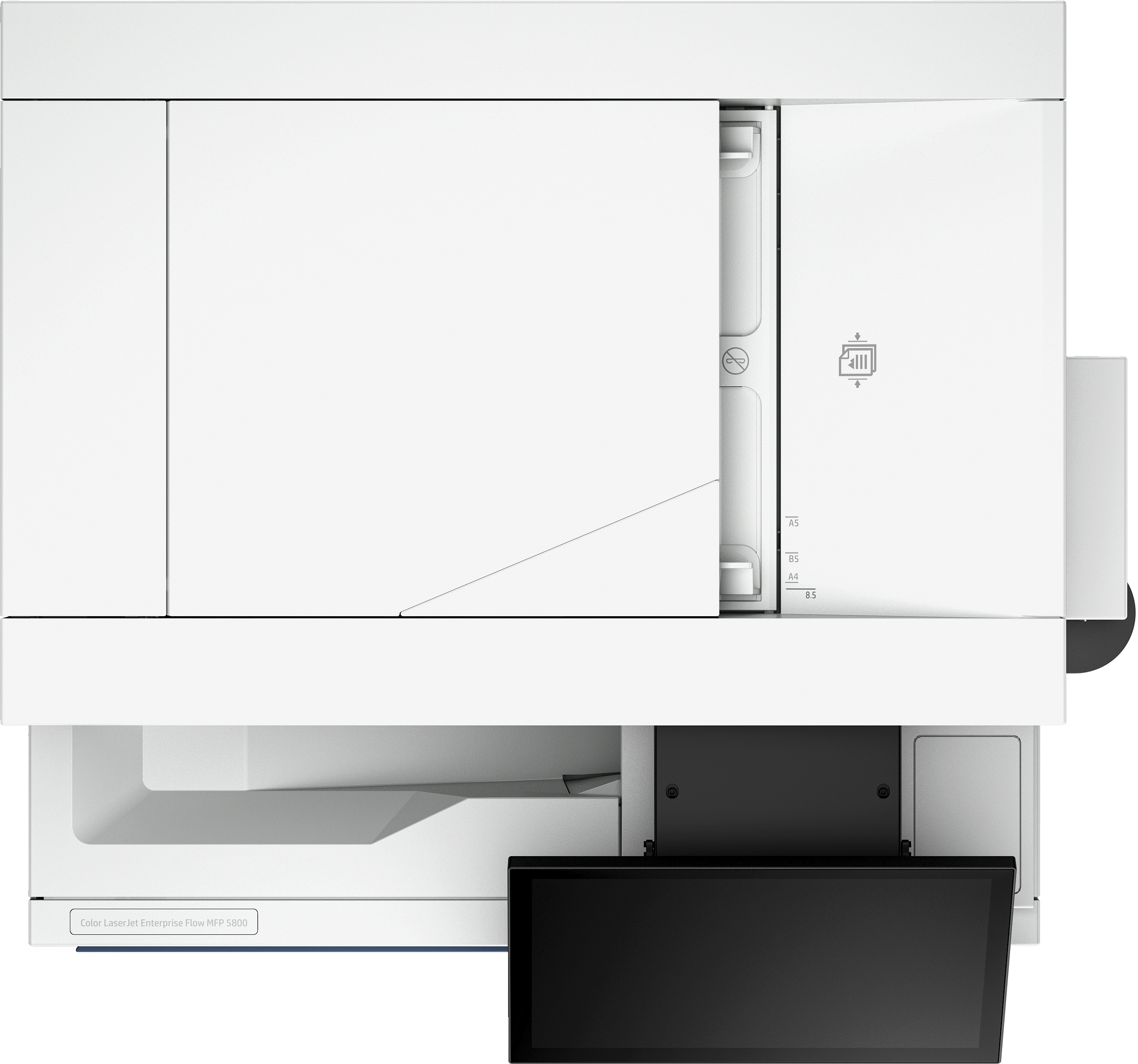 HP LaserJet Enterprise Flow MFP 5800zf - Multifunktionsdrucker - Farbe - Laser - Legal (216 x 356 mm