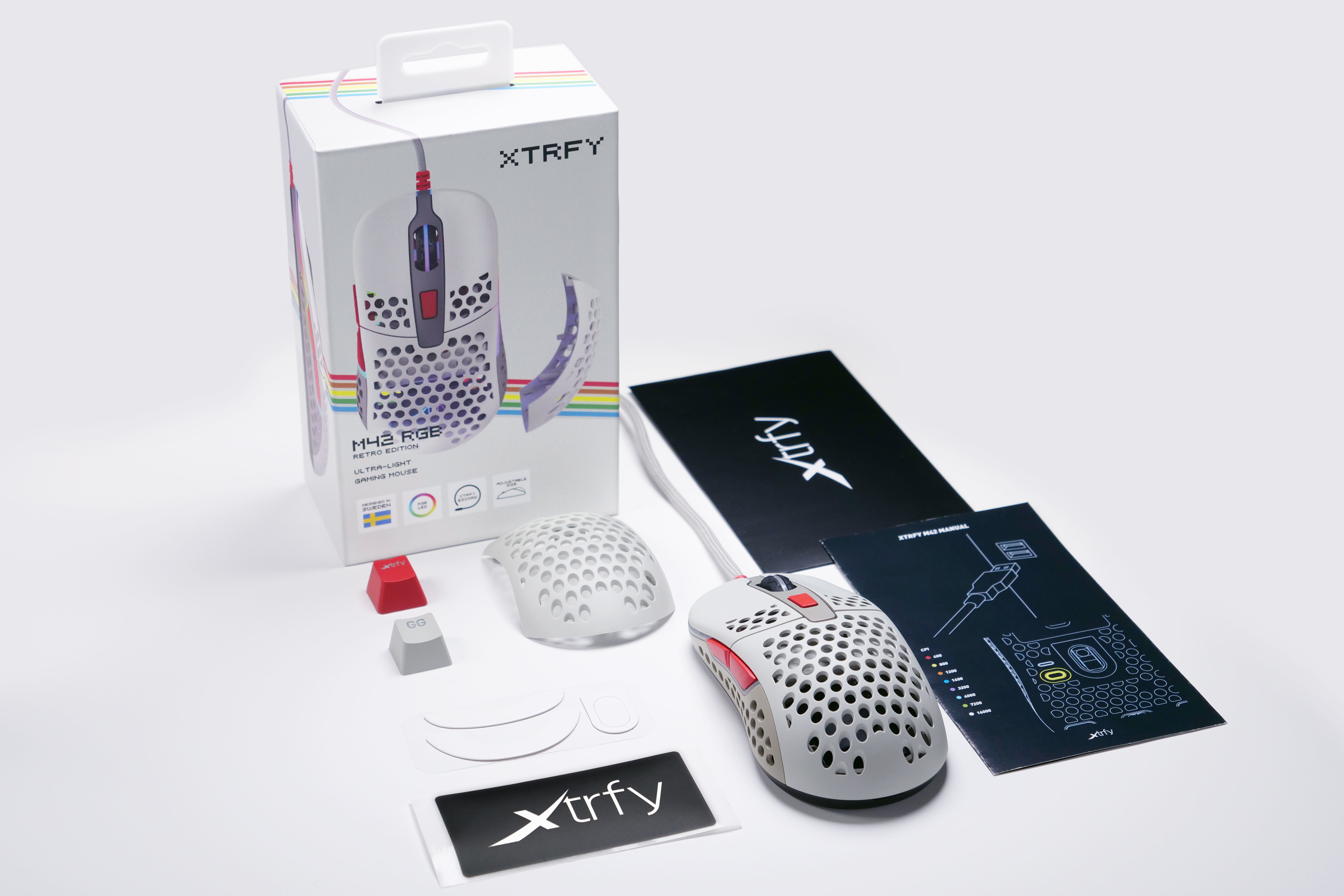 Cherry Xtrfy M42 - Maus - optisch - kabelgebunden - USB