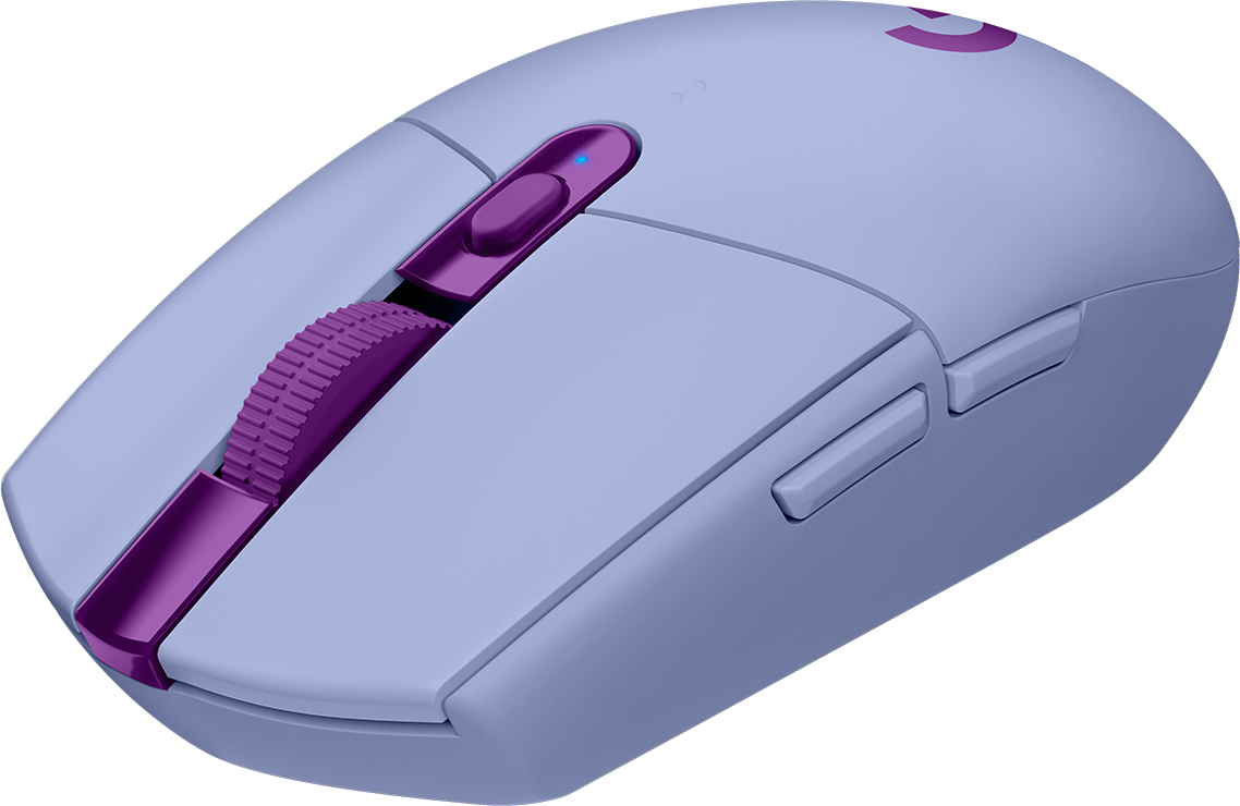 Logitech G G305 - Maus - optisch - 6 Tasten - kabellos - 2.4 GHz - kabelloser Empfänger (USB)