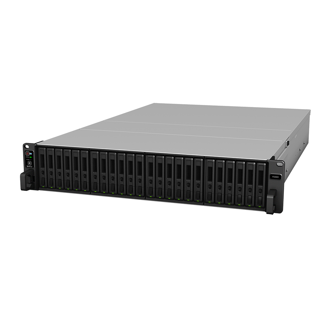 Synology FlashStation FS3600, 16GB RAM, 2HE, 2x 10GBase, 4x Gb LAN