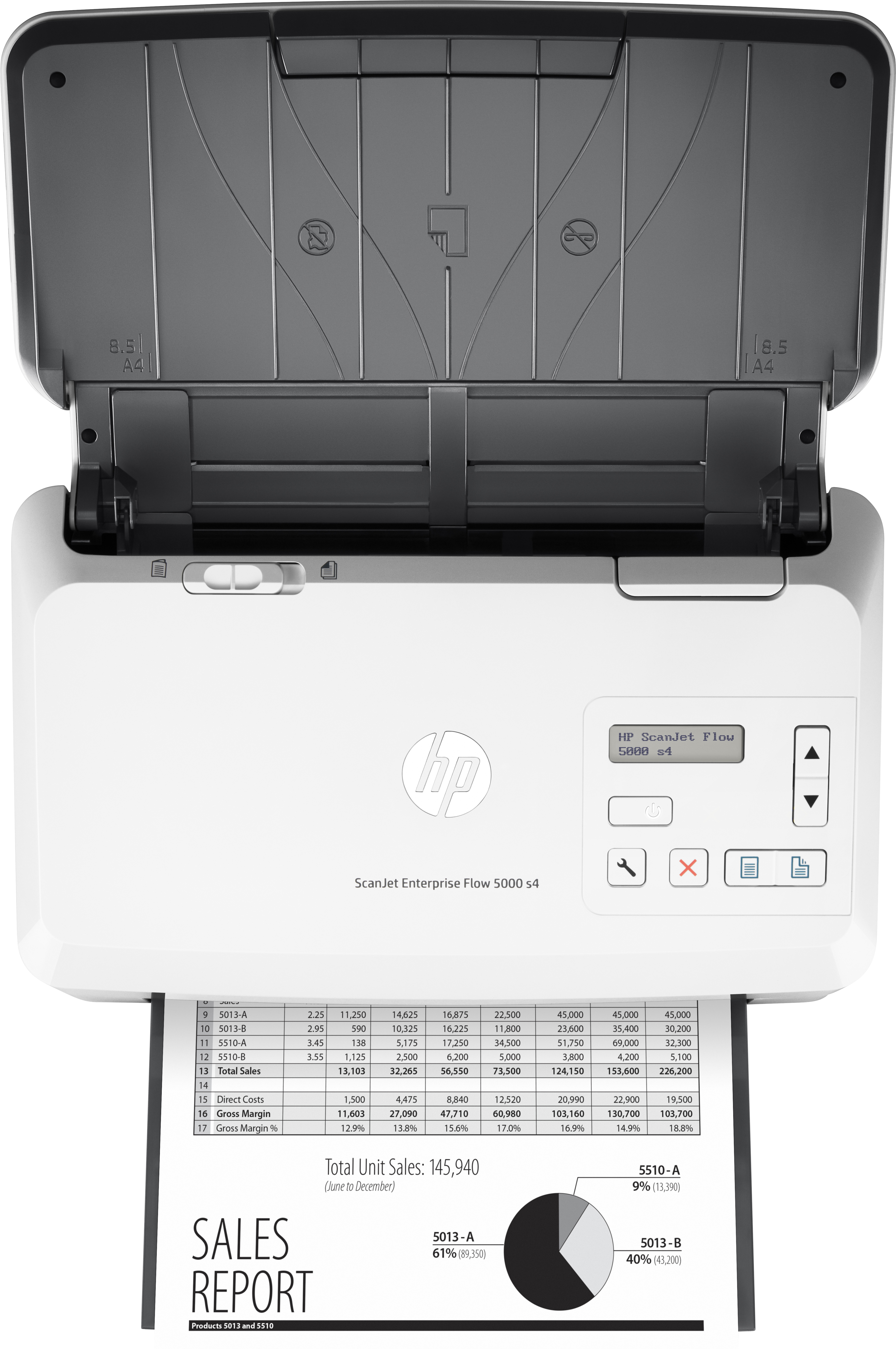 HP ScanJet Enterprise Flow 5000 s4 Sheet-feed Scanner - Dokumentenscanner - Duplex