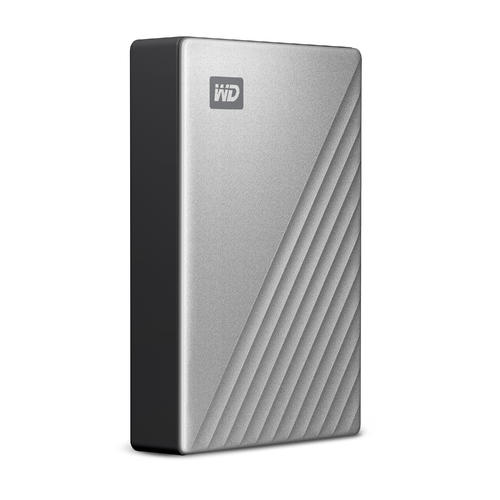 Western Digital WD My Passport Ultra silber 1TB, USB-C 3.0