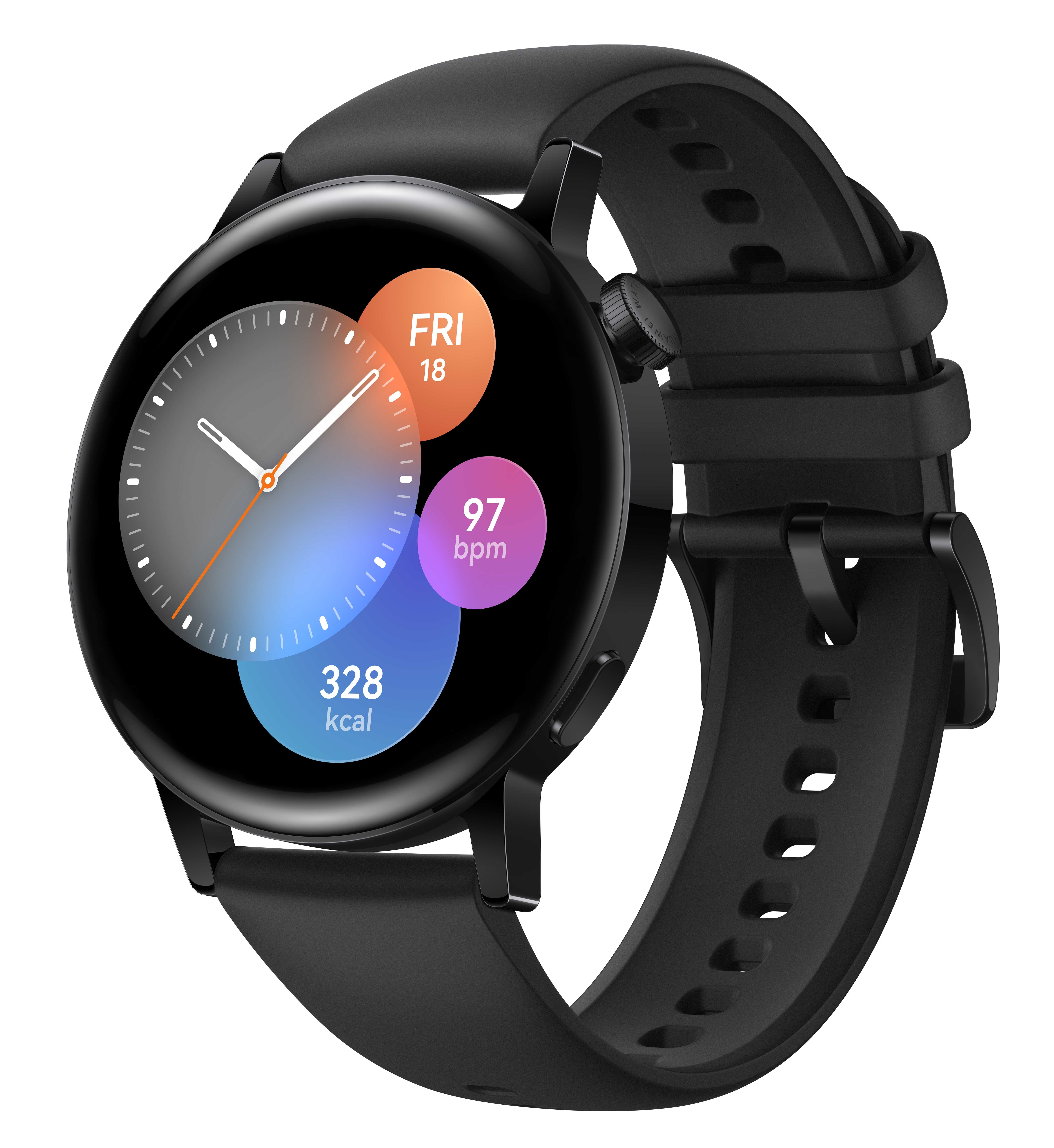 Huawei Watch GT 3 Active 42mm Light Black Fluoroelastomer