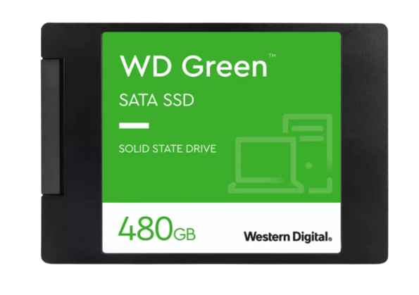 Western Digital WD Green SATA SSD 480GB, 2.5" / SATA 6Gb/s