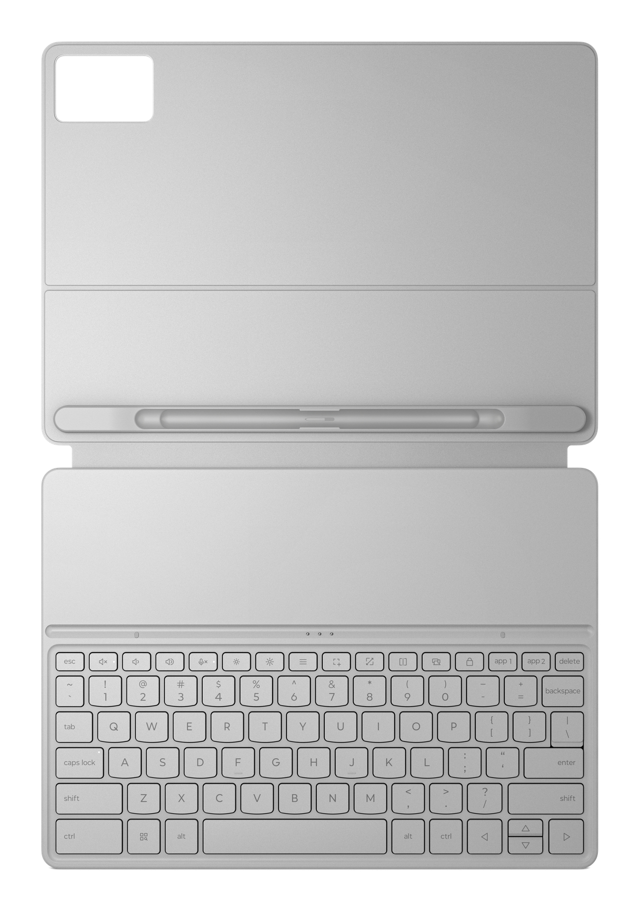 Lenovo ZG38C07509, Lenovo, Idea Tab Plus, Grau, Cloud Grey, Polyurethan, RoHS