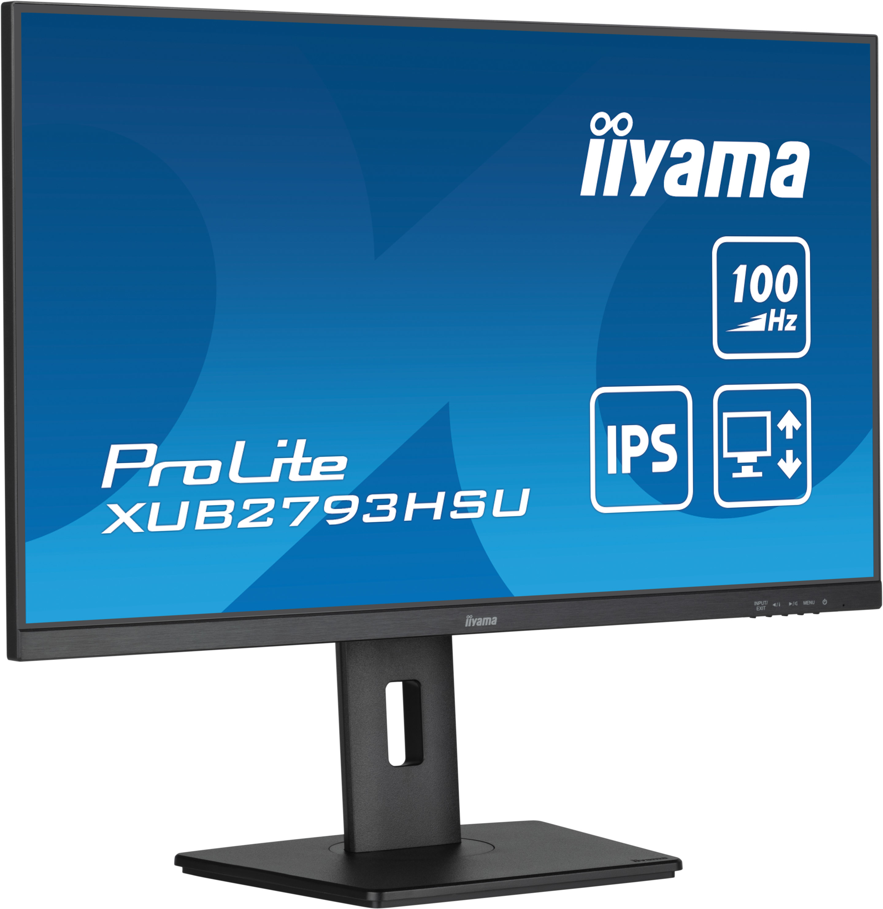 iiyama ProLite XUB2793HSU-B7 Monitor 68.6cm (27") Full HD, IPS, 1ms, HDMI, Displayport, USB
