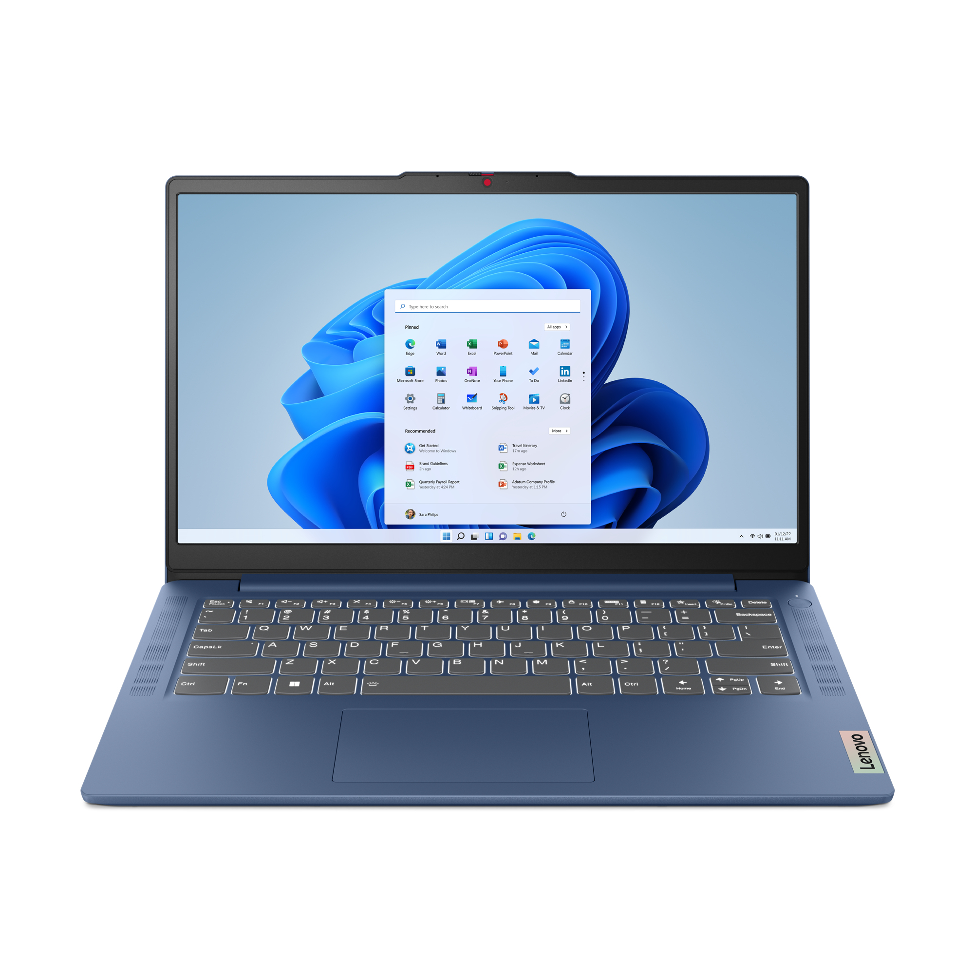 Lenovo IdeaPad Slim 3 14AMN8, 14" FHD, AMD Athlon Silver 7120U, 8GB RAM, 128GB SSD, Win11 Home in S