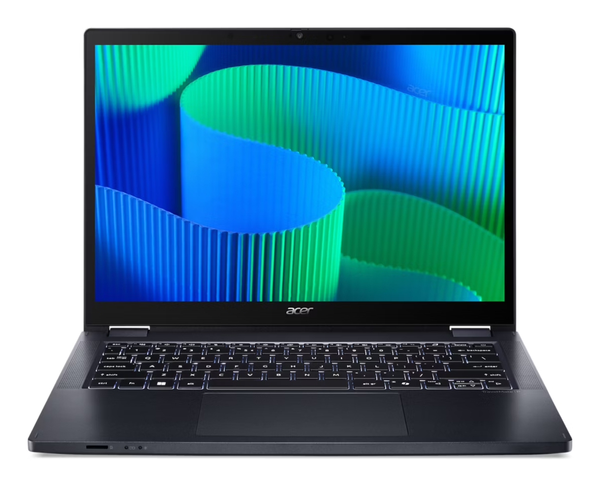 Acer TravelMate P4 Spin TMP414RN-54-TCO-74CP, 14" WUXGA Touch, Core Ultra 7 155U, 16GB, 512GB, W11P