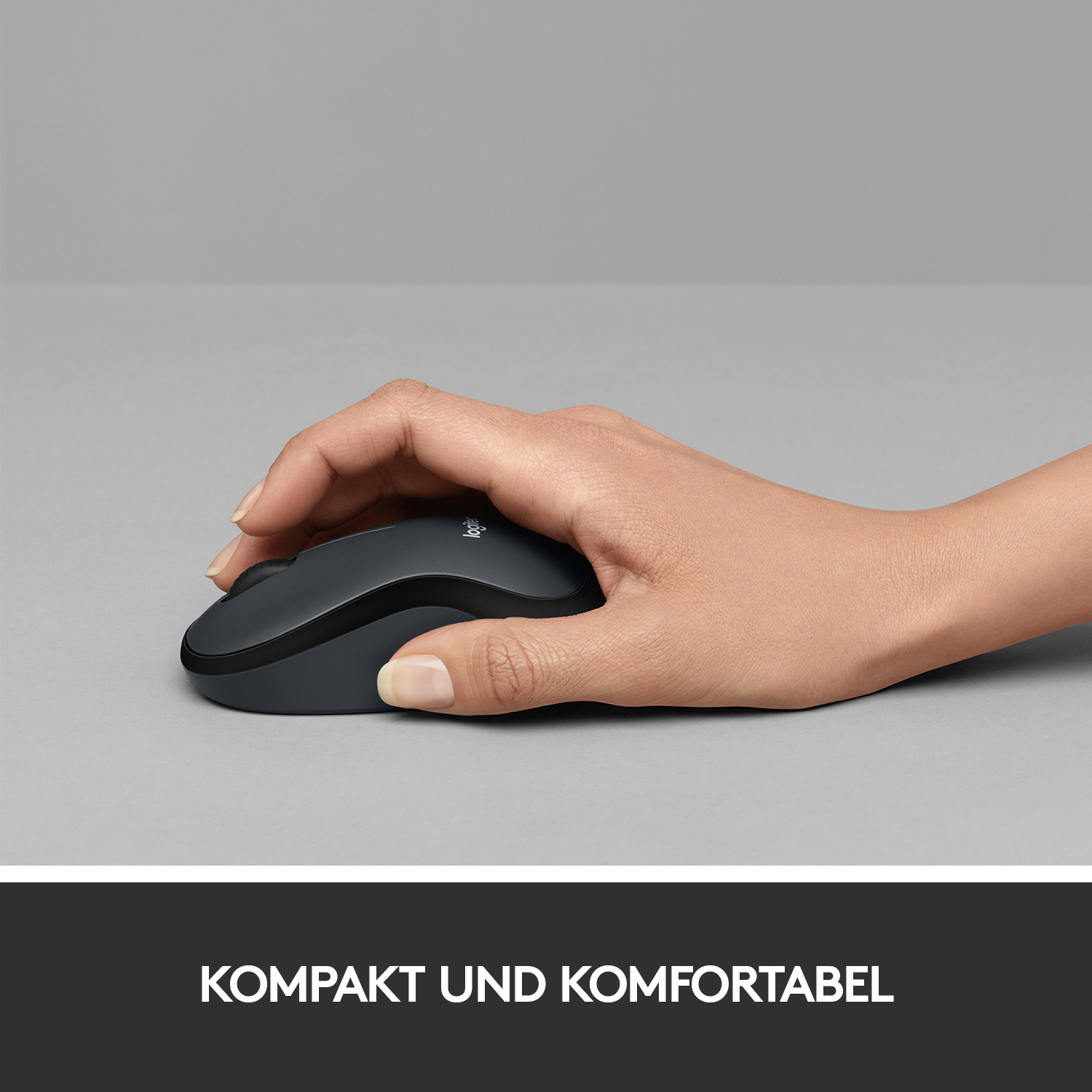 Logitech M220, Beidhändig, Optisch, RF Wireless, 1000 DPI, Weiß