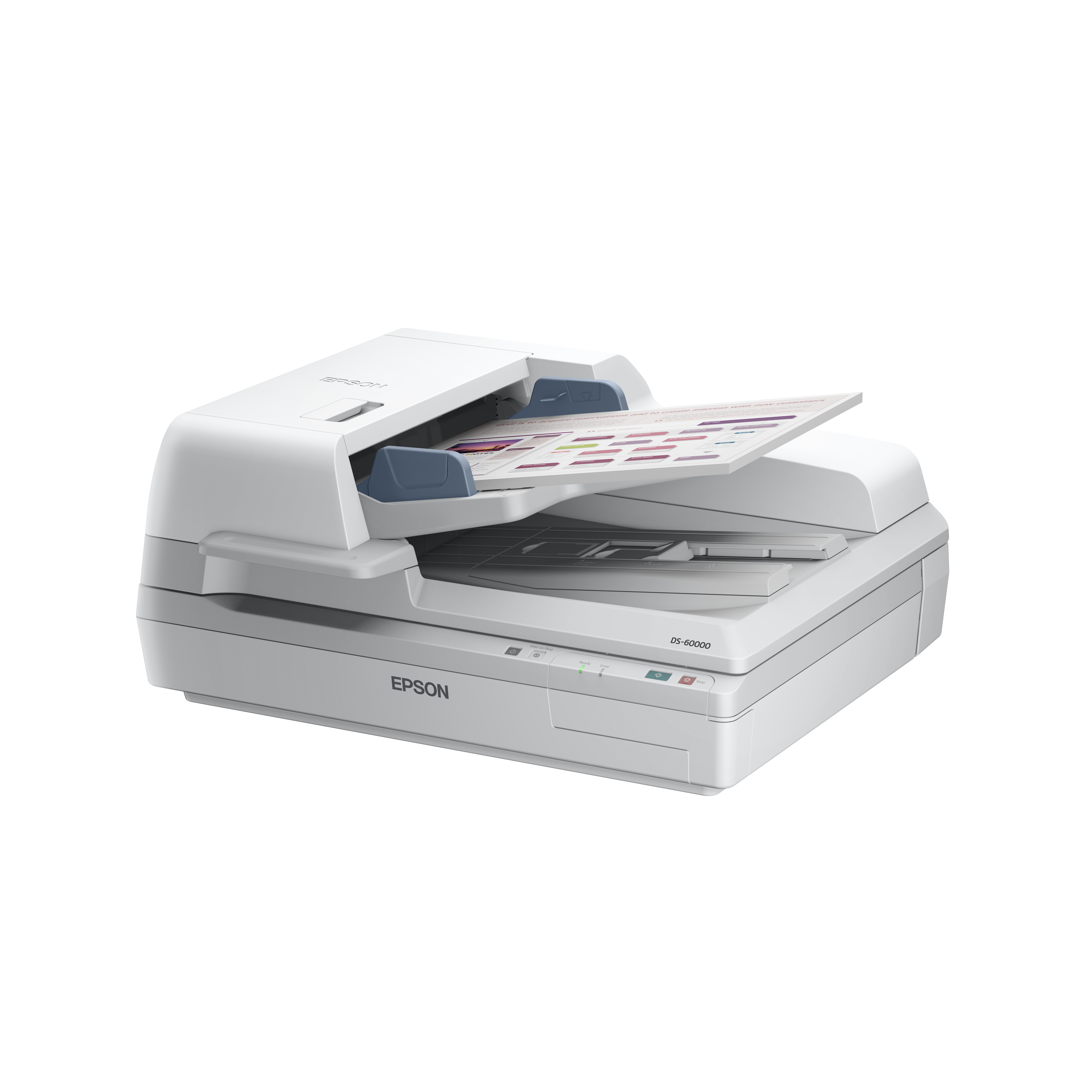 Epson WorkForce DS-60000 - Dokumentenscanner - Duplex - A3 - 600 dpi x 600 dpi - bis zu 40 Seiten/Mi