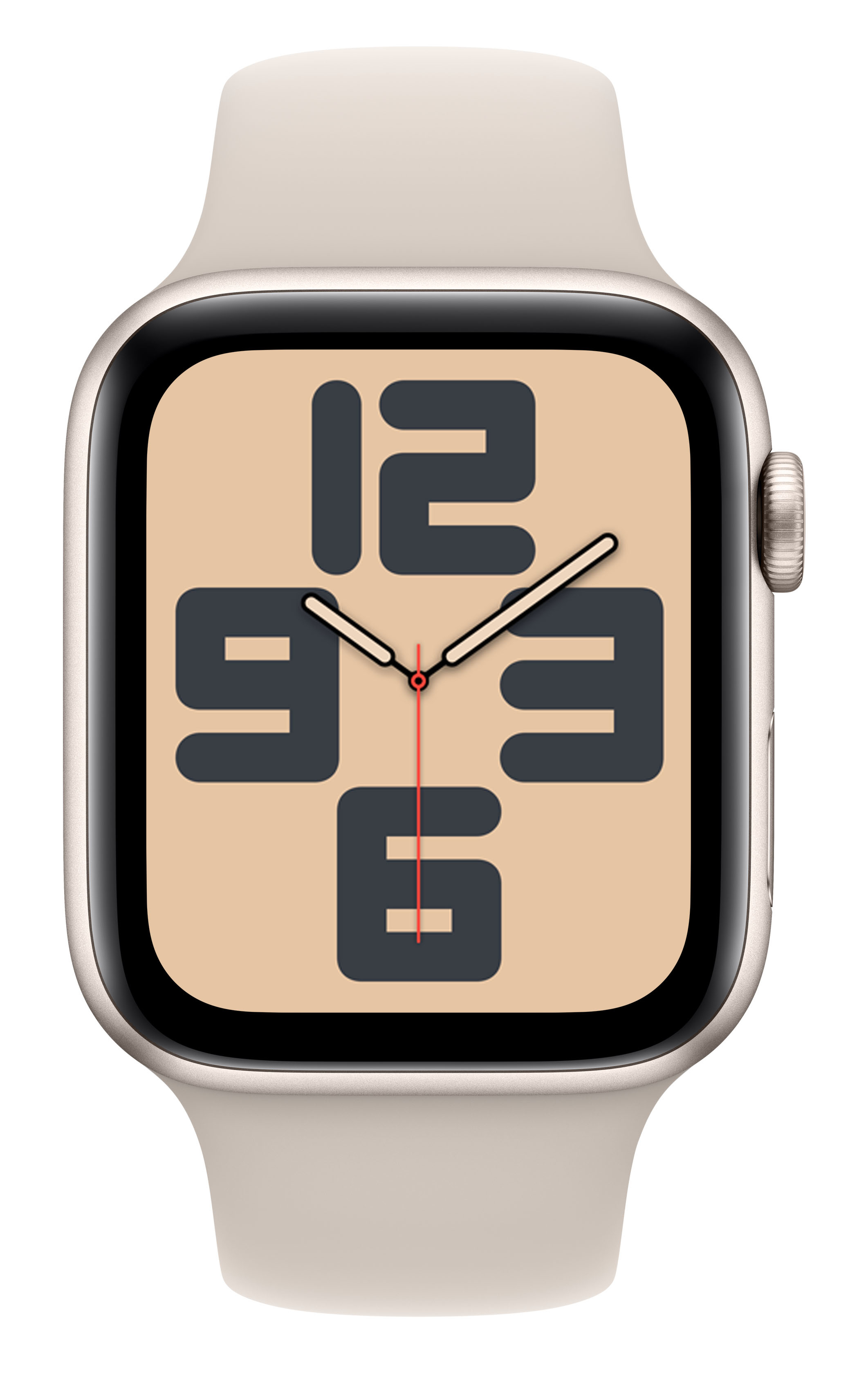 Apple Watch SE 2022 (GPS) 44mm Polarstern mit Sportarmband M/L Polarstern