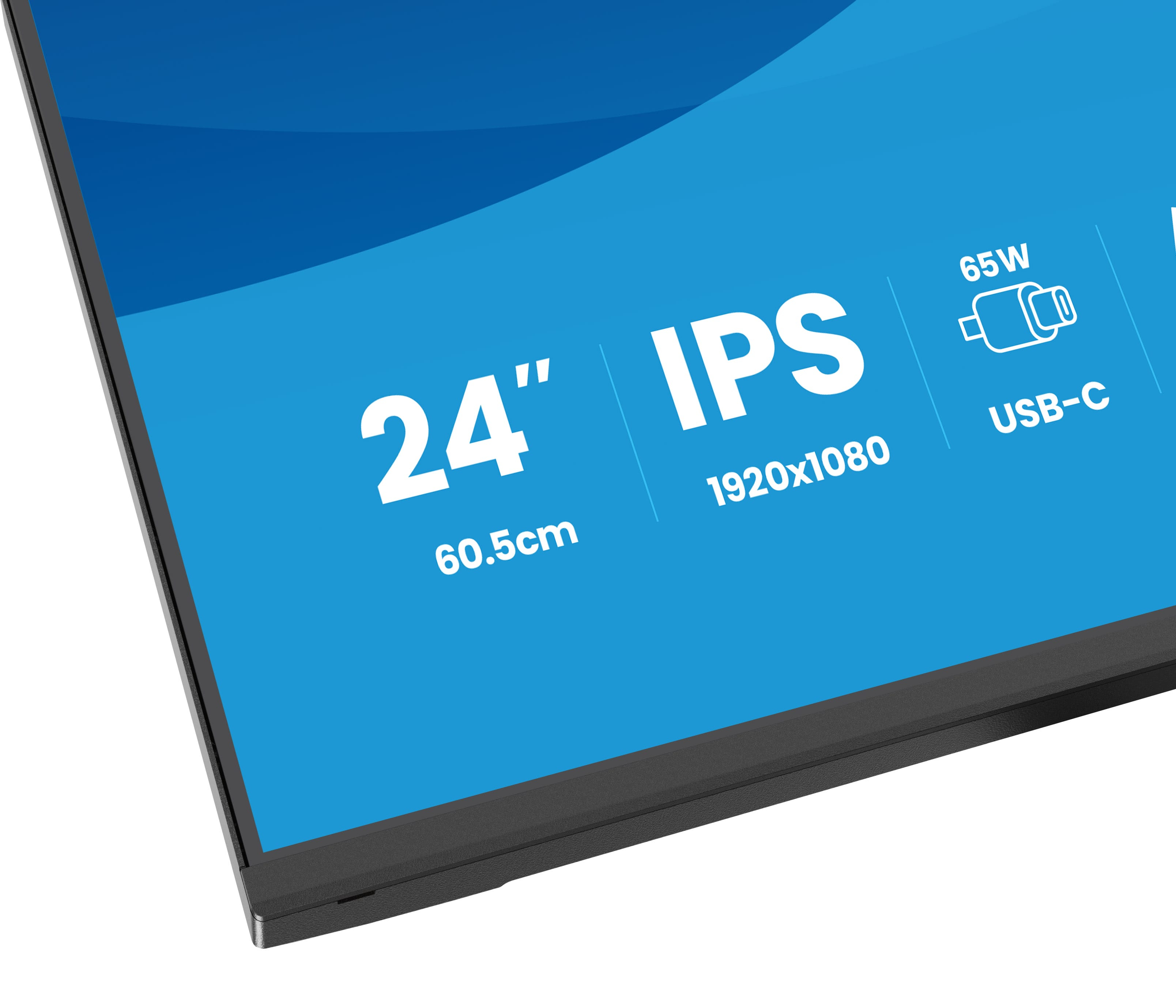 iiyama ProLite XB2497HSN-B1 Monitor 60.5cm (23.8") Full HD, IPS, 1ms, HDMI, Displayport, USB-C