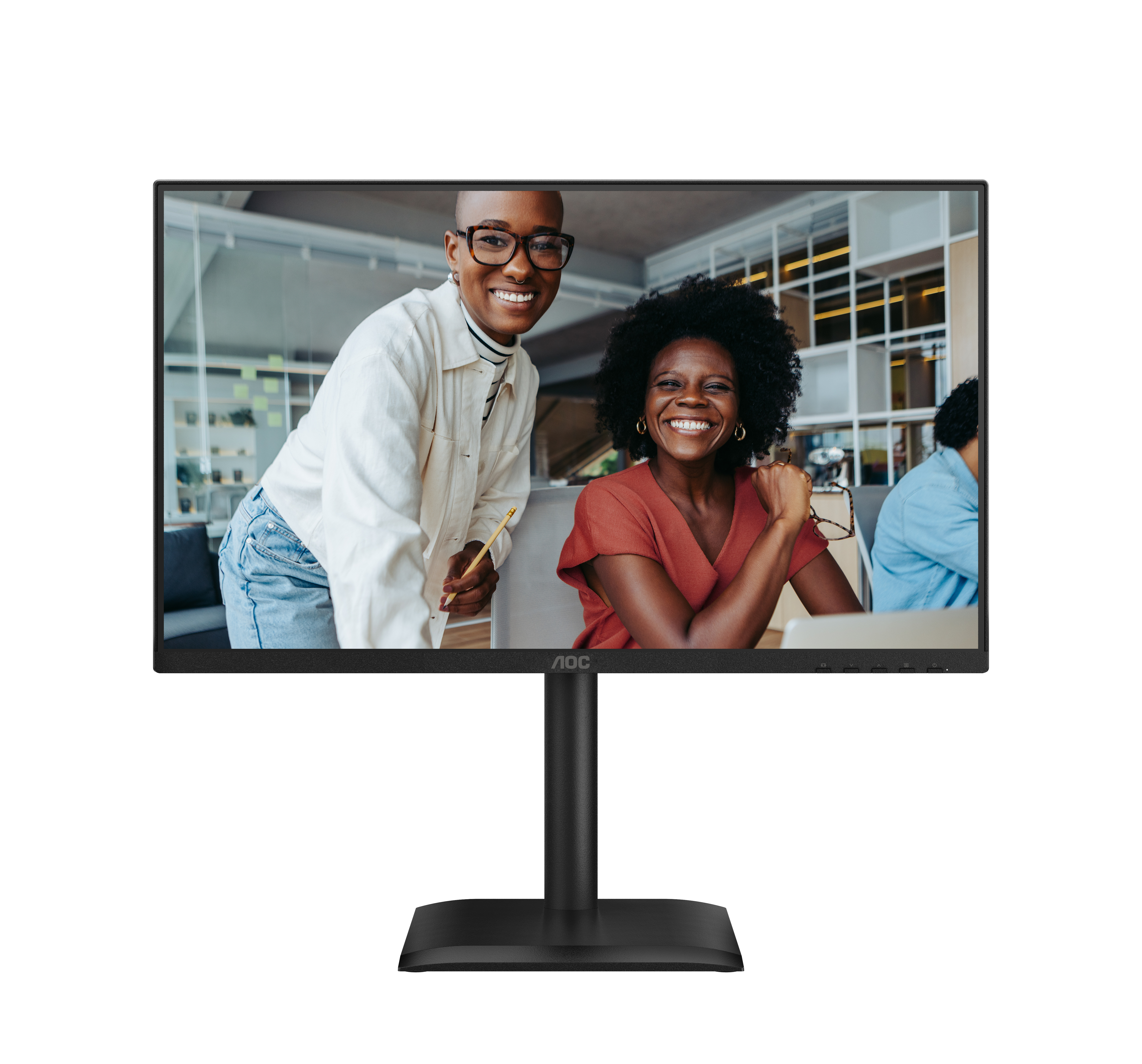 AOC 24E4U Monitor 60.5cm (23.8") Full HD, IPS, 4ms, HDMI, Displayport, VGA, USB