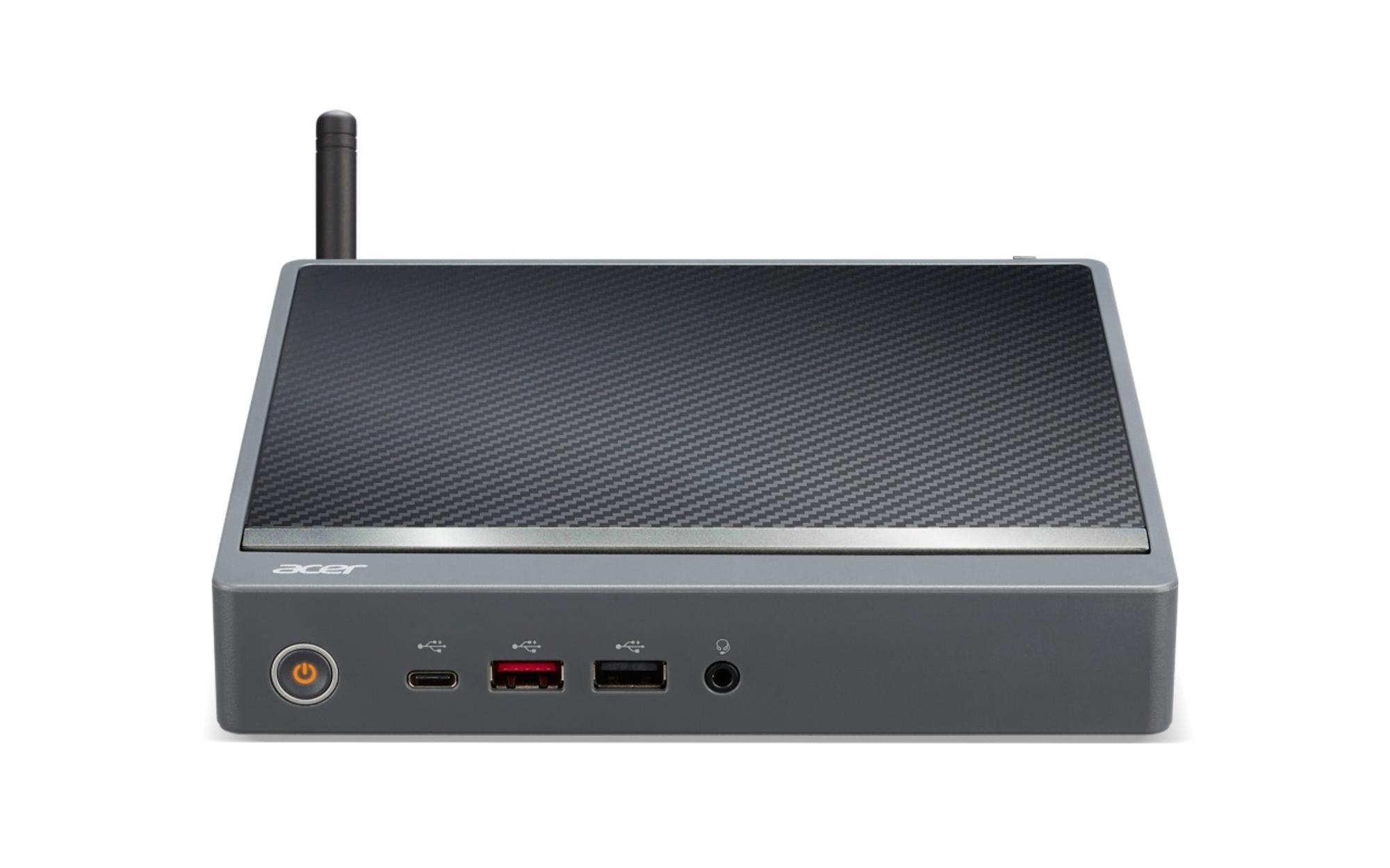 Acer Revo Box RB610 - Mini-PC - Core i3 i3-1315U / 1.2 GHz - RAM 8 GB - SSD 256 GB - 3D Triple-Level