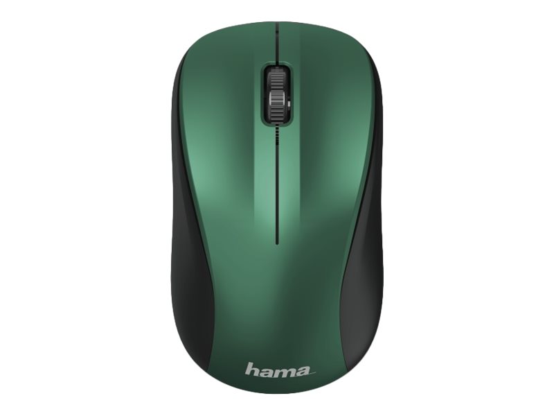 Hama MW-300 - Maus - rechts- und linkshändig - optisch - 3 Tasten - kabellos - 2.4 GHz - kabelloser