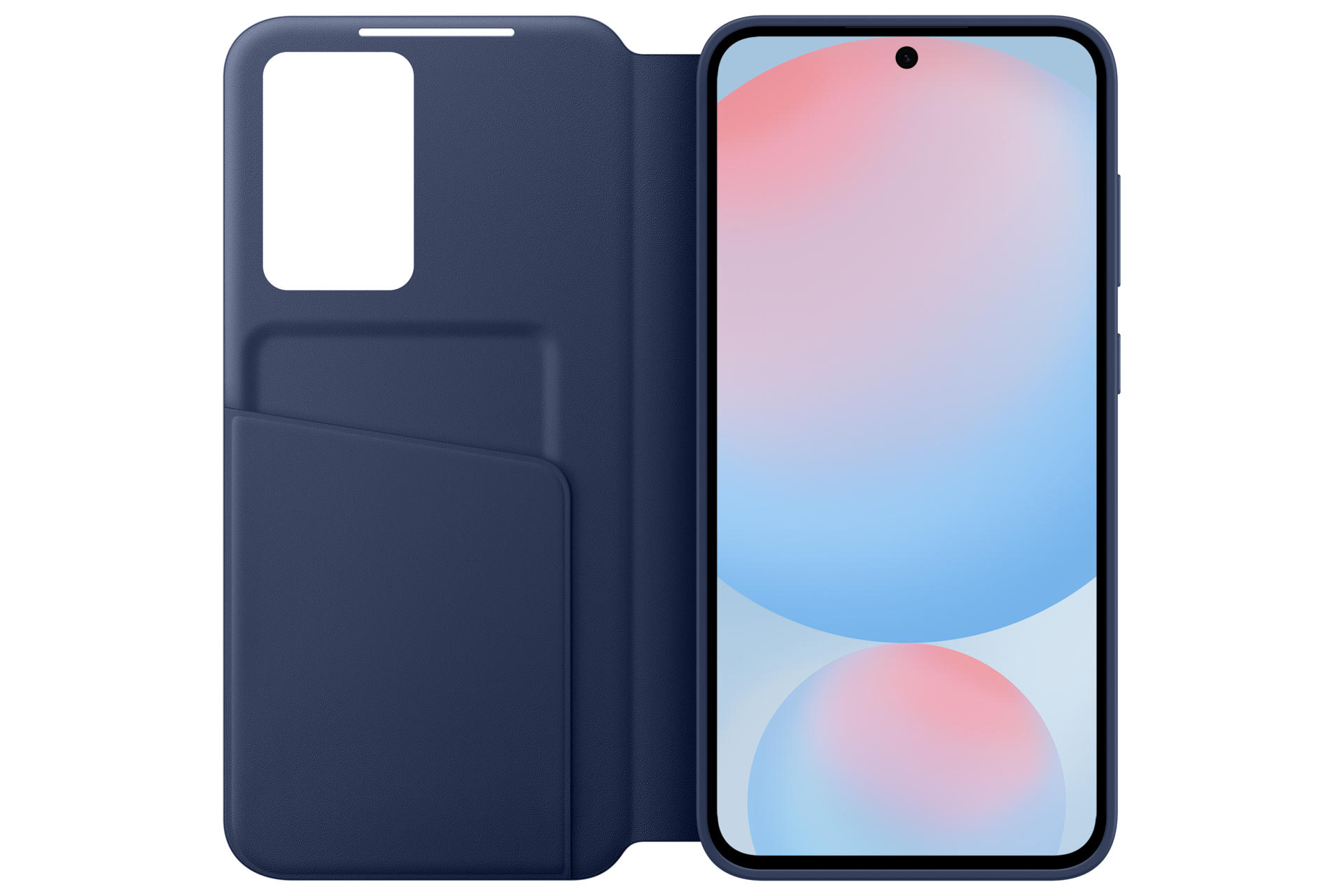 Samsung Smart View Wallet Case EF-ZS721 für das Galaxy S24 FE, Geldbörsenhülle, Samsung, Galaxy S24