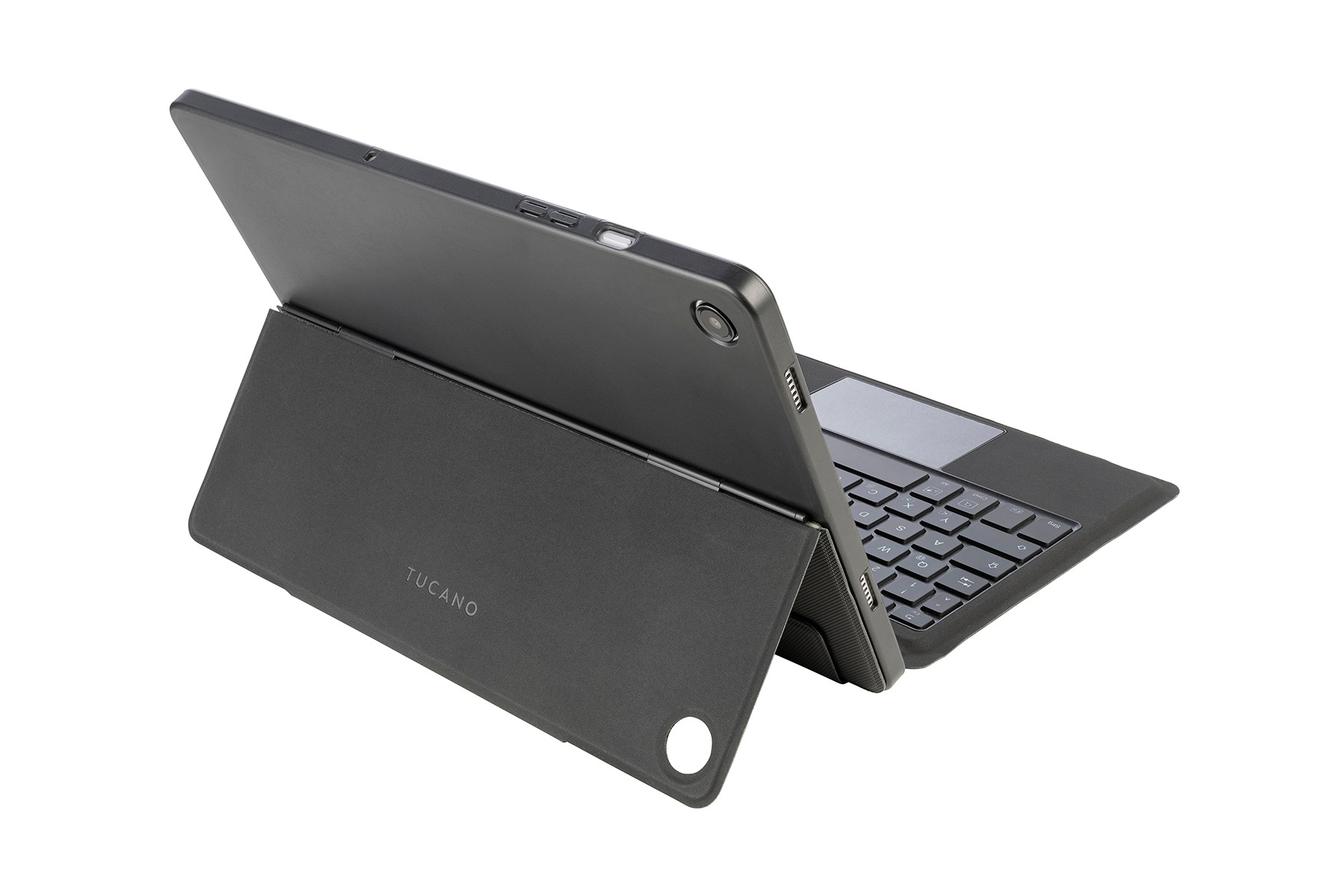Samsung Tucano F-TUCBCKTABA9P - Tastatur und Foliohülle (Buch-Cover)
