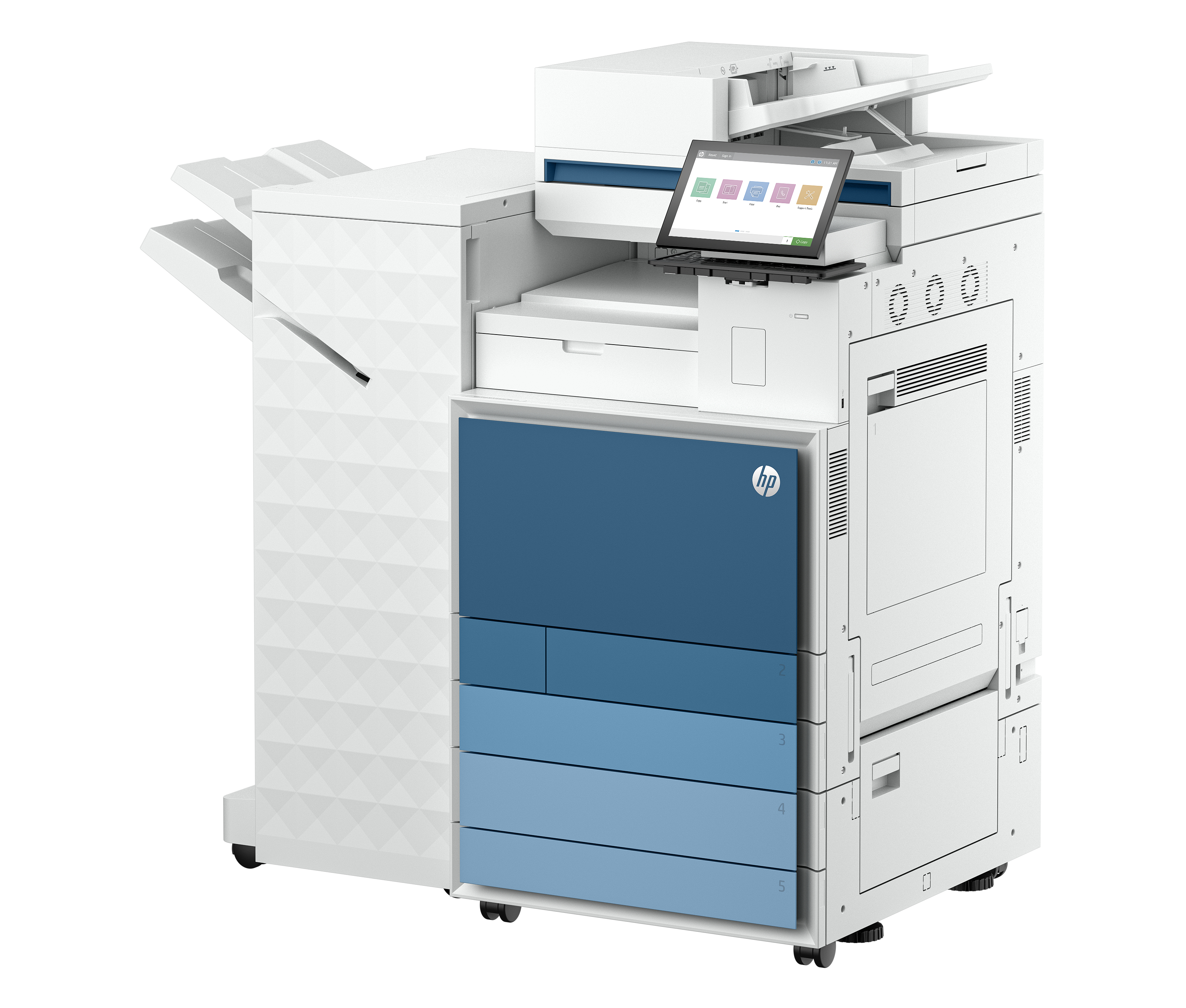 HP LaserJet Enterprise Flow MFP 8801z+ - Multifunktionsdrucker - Farbe - Laser - A3 (297 x 420 mm)