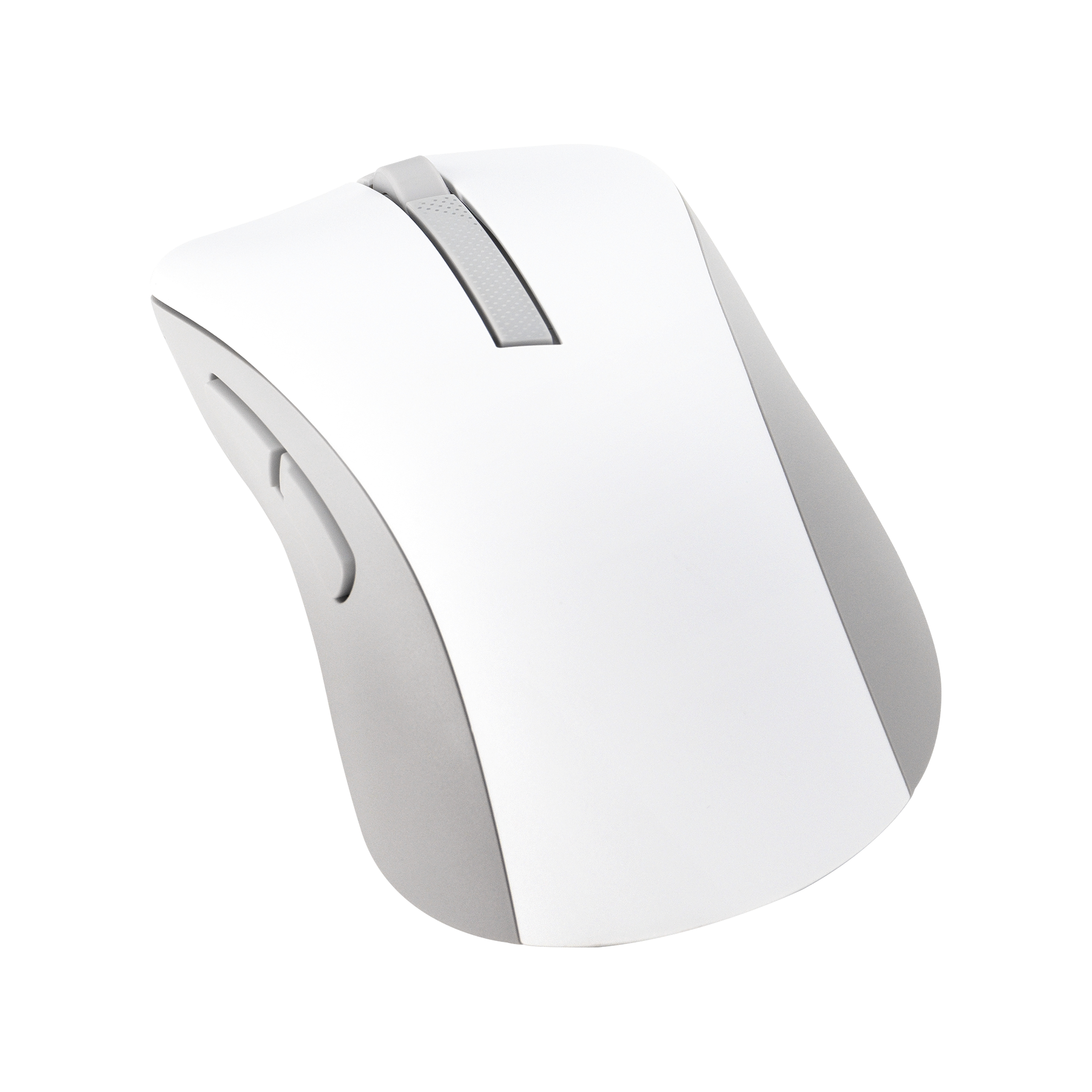 ASUS MD102 - Maus - ergonomisch - optisch - 5 Tasten - kabellos - Bluetooth, 2.4 GHz - kabelloser Em