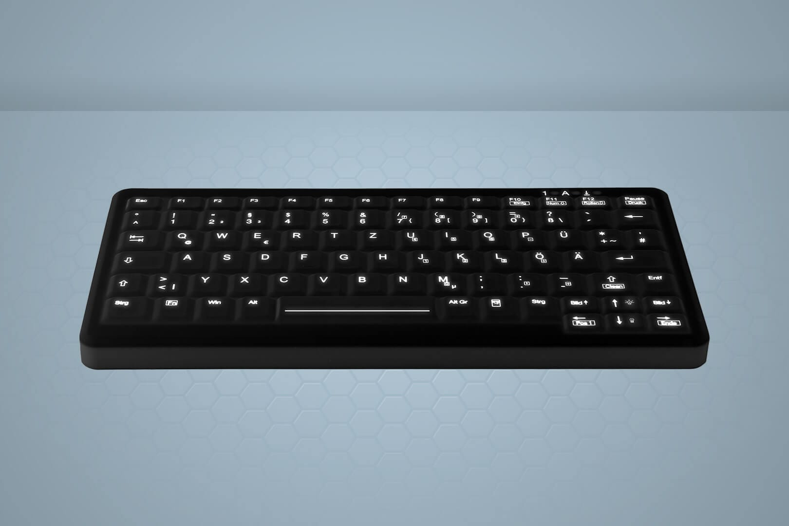 Cherry Active Key AK-CB4110, Kabelgebunden, USB, Scherenschalter, Schwarz