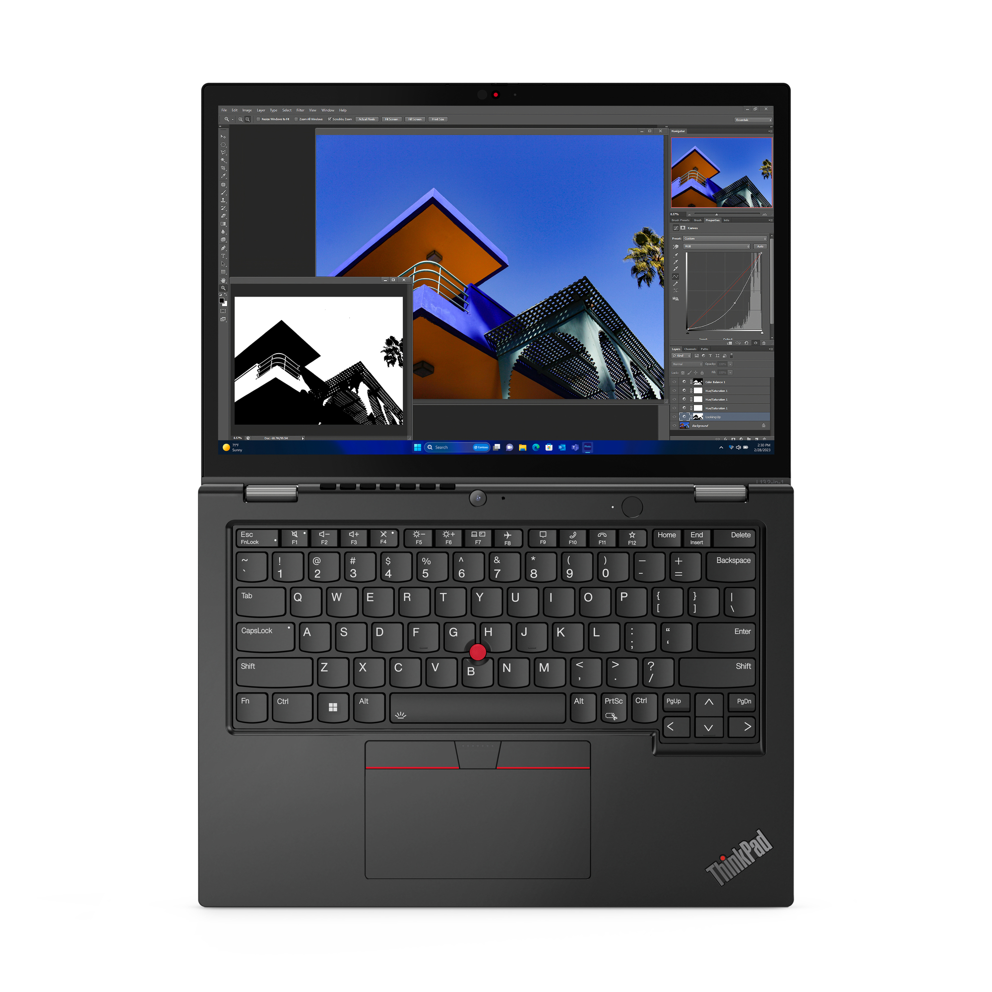 Lenovo ThinkPad L13 2-in-1 G5, 13.3" WUXGA Touch, Core™ Ultra 5 135U, 32GB RAM, 256GB SSD, Win11 Pro