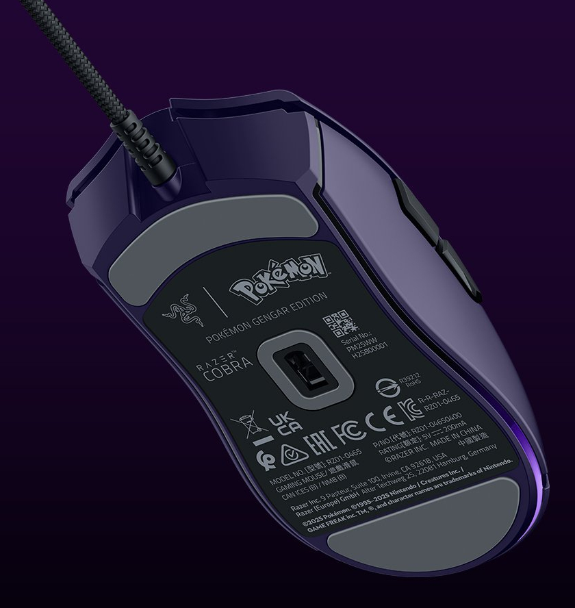 Razer Cobra - Gengar Edition - Maus - leicht