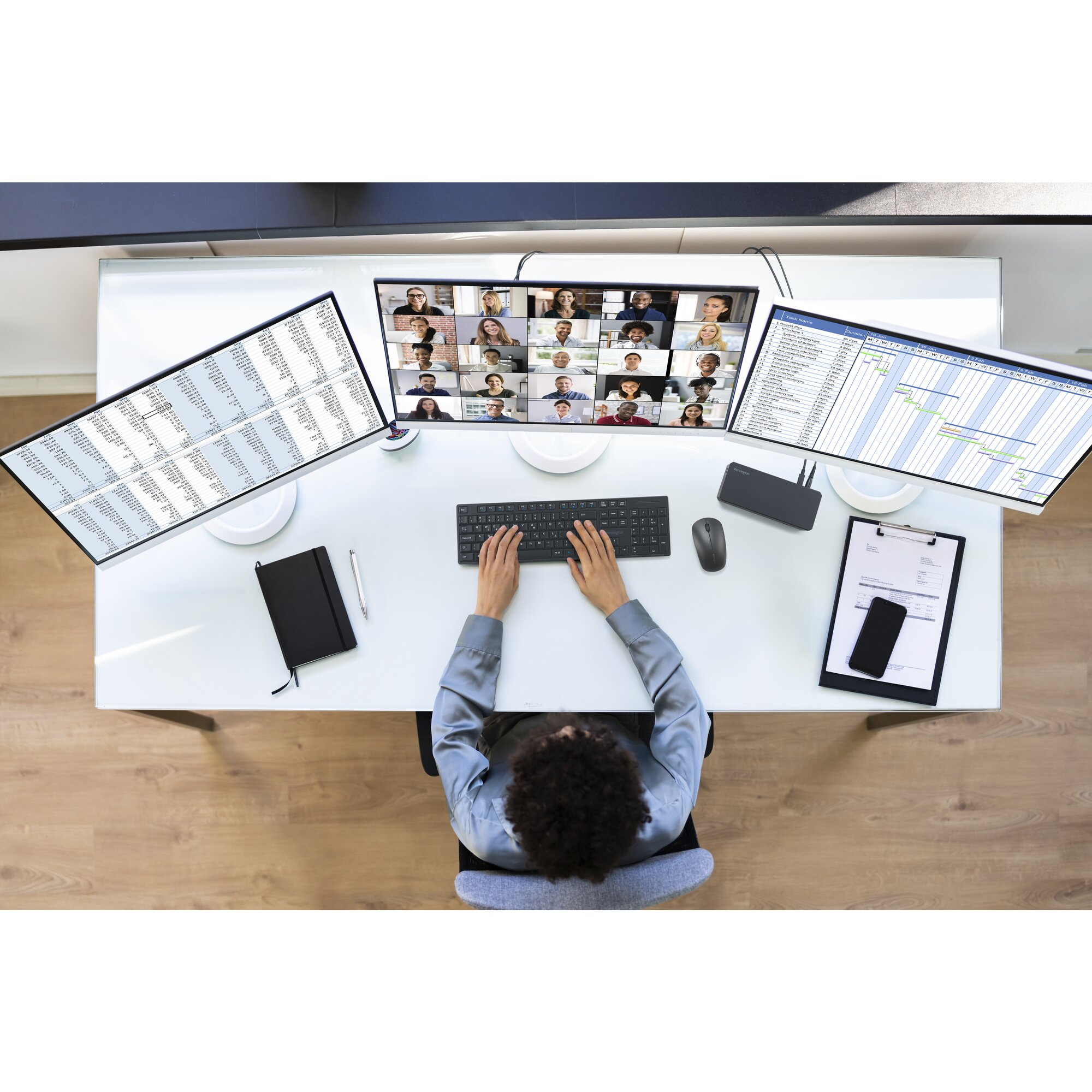 Kensington SD4843P EQ - Dockingstation - für