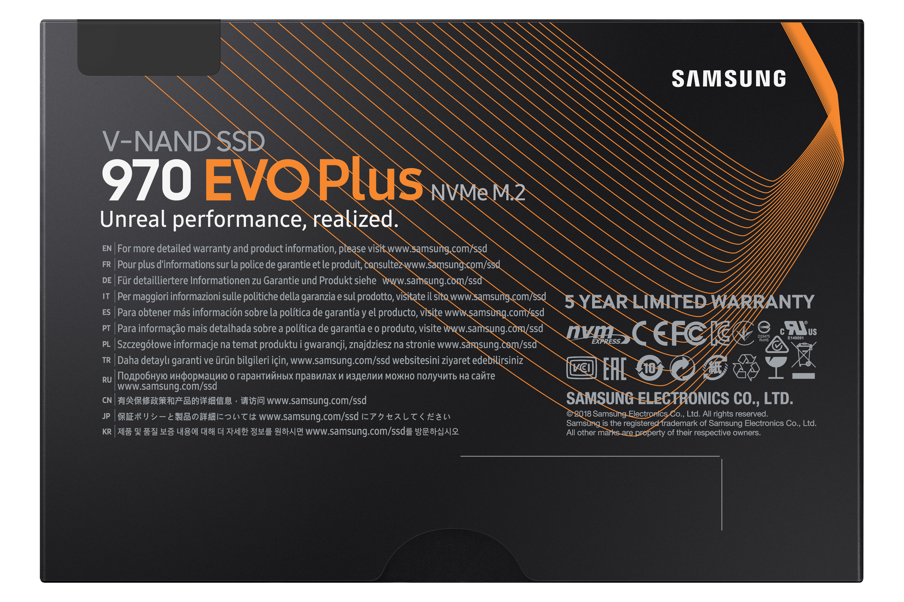 Samsung SSD 970 EVO Plus 250GB, M.2 2280 / M-Key / PCIe 3.0 x4
