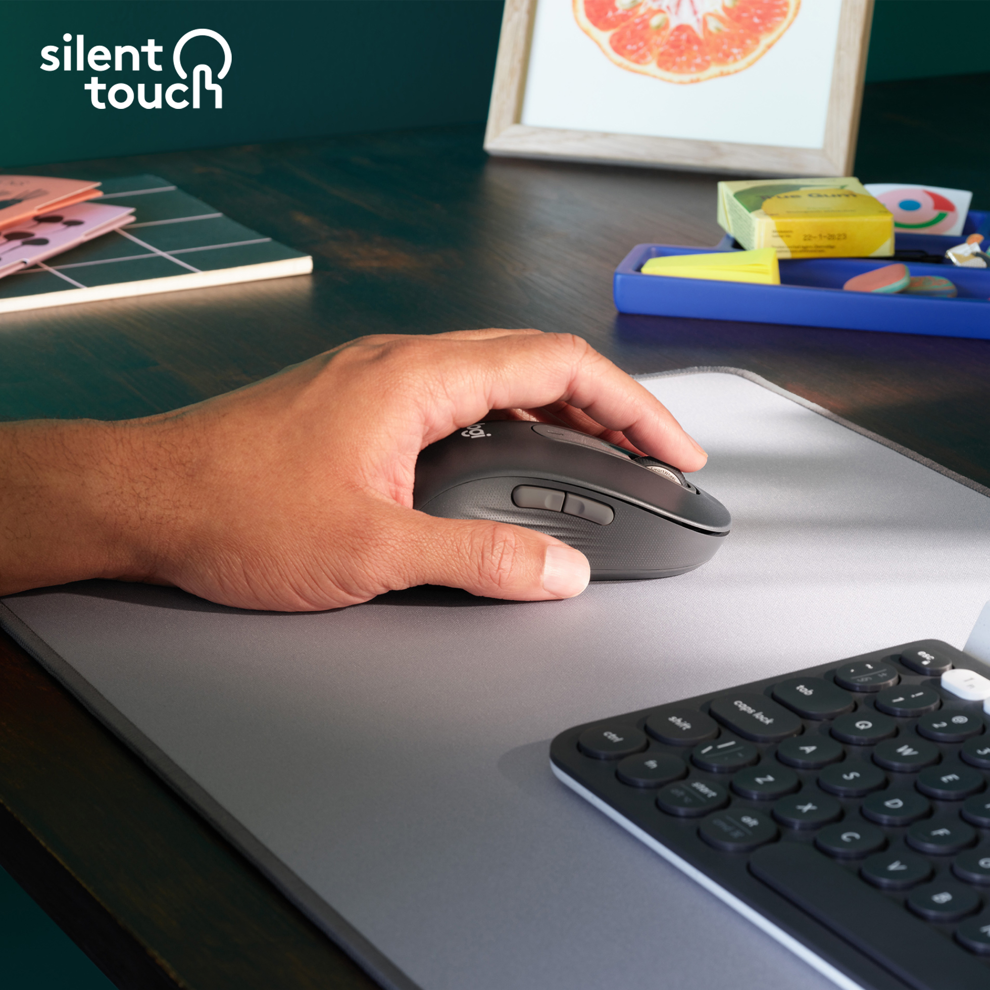 Logitech Signature M650 L LEFT - Maus - große