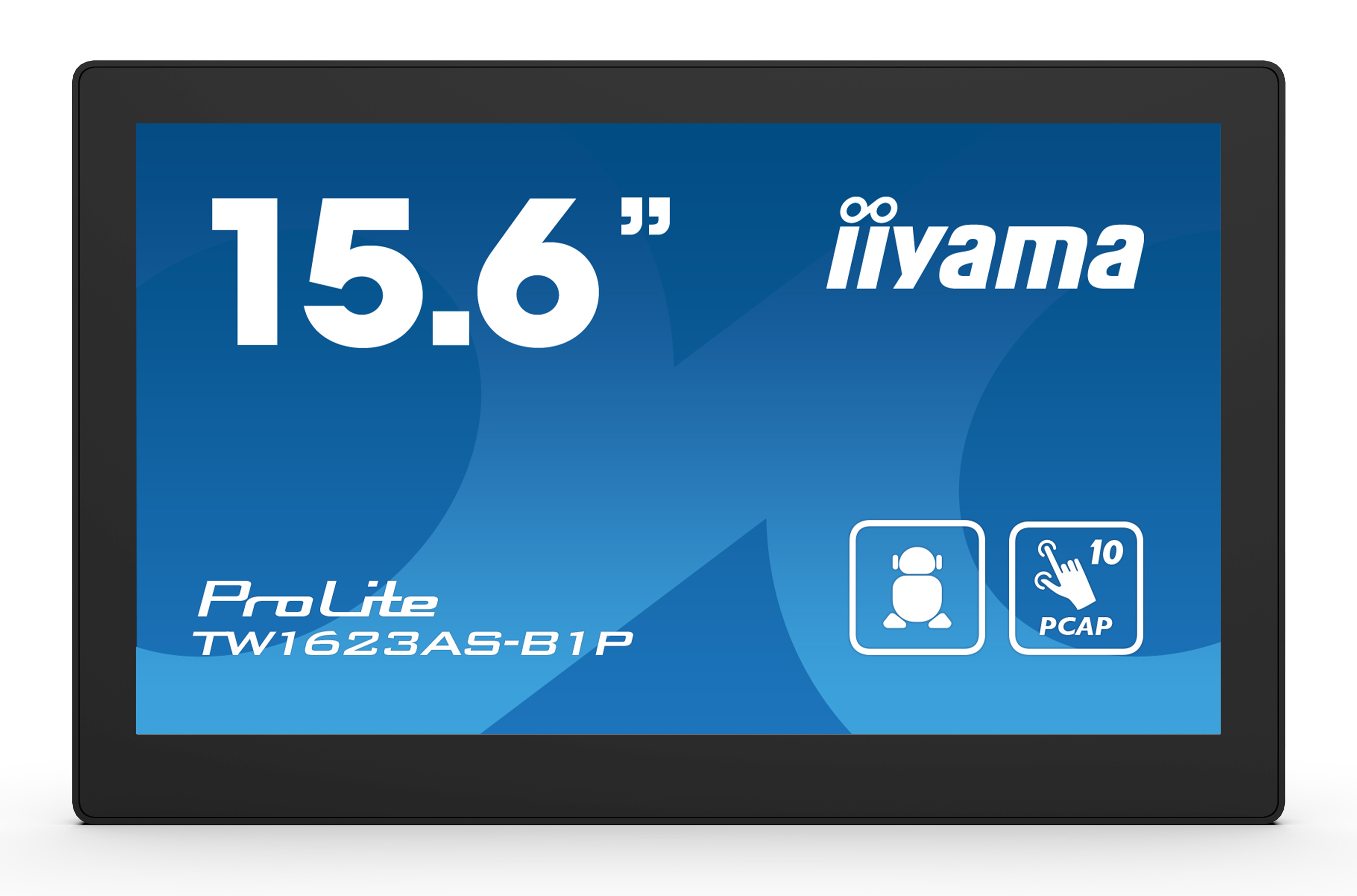 Iiyama TW1623AS-B1P, Interaktiver Flachbildschirm, 39,6 cm (15.6"), 1920 x 1080 Pixel, WLAN, 24/7