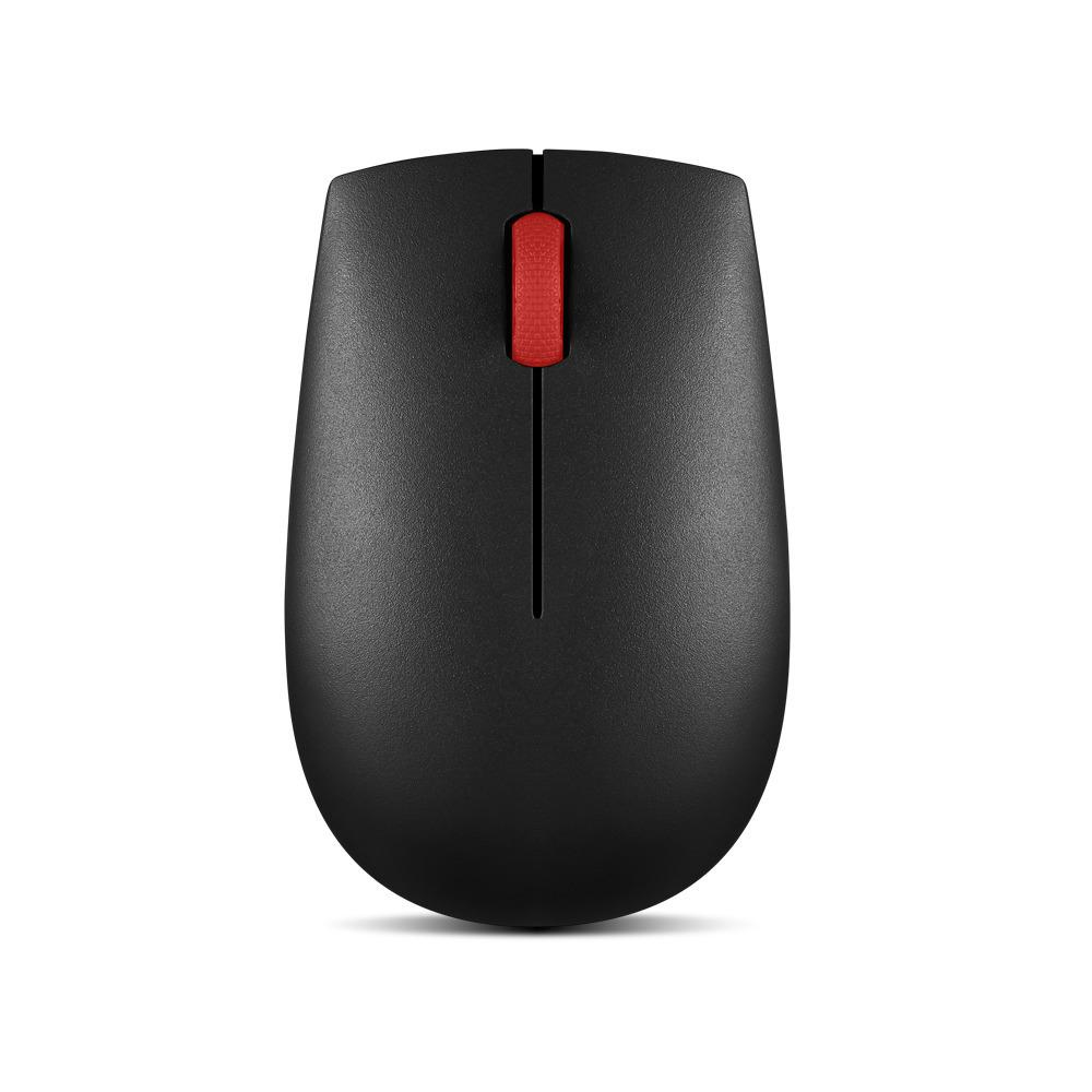 Lenovo Essential Compact - Maus - rechts- und linkshändig - 3 Tasten - kabellos - 2.4 GHz - kabellos