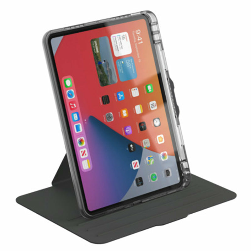 Targus VersaVu - Flip-Hülle für Tablet - Kunststoff - klar, Schwarz - für Apple 11-inch iPad Pro (M4