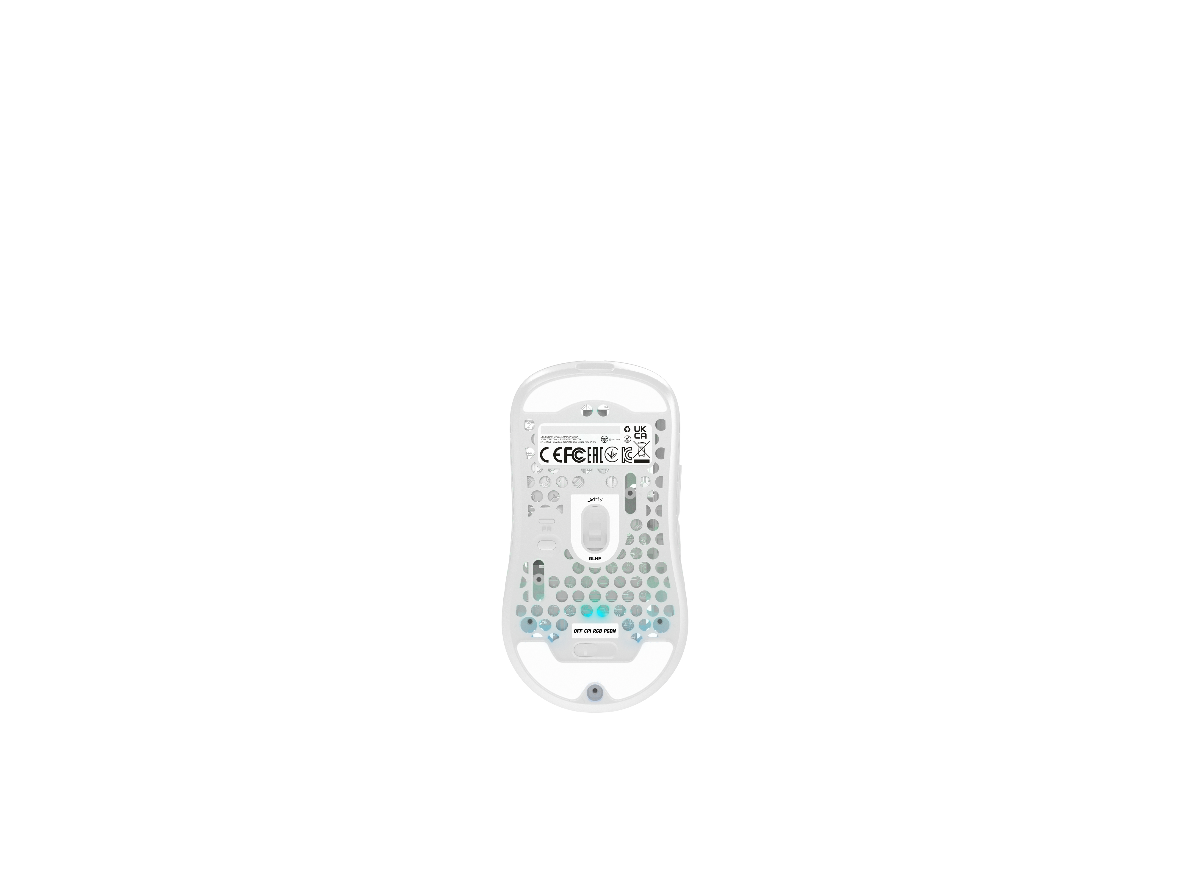 Cherry Xtrfy M42 - Maus - optisch - kabellos - 2.4 GHz - kabelloser Empfänger (USB)
