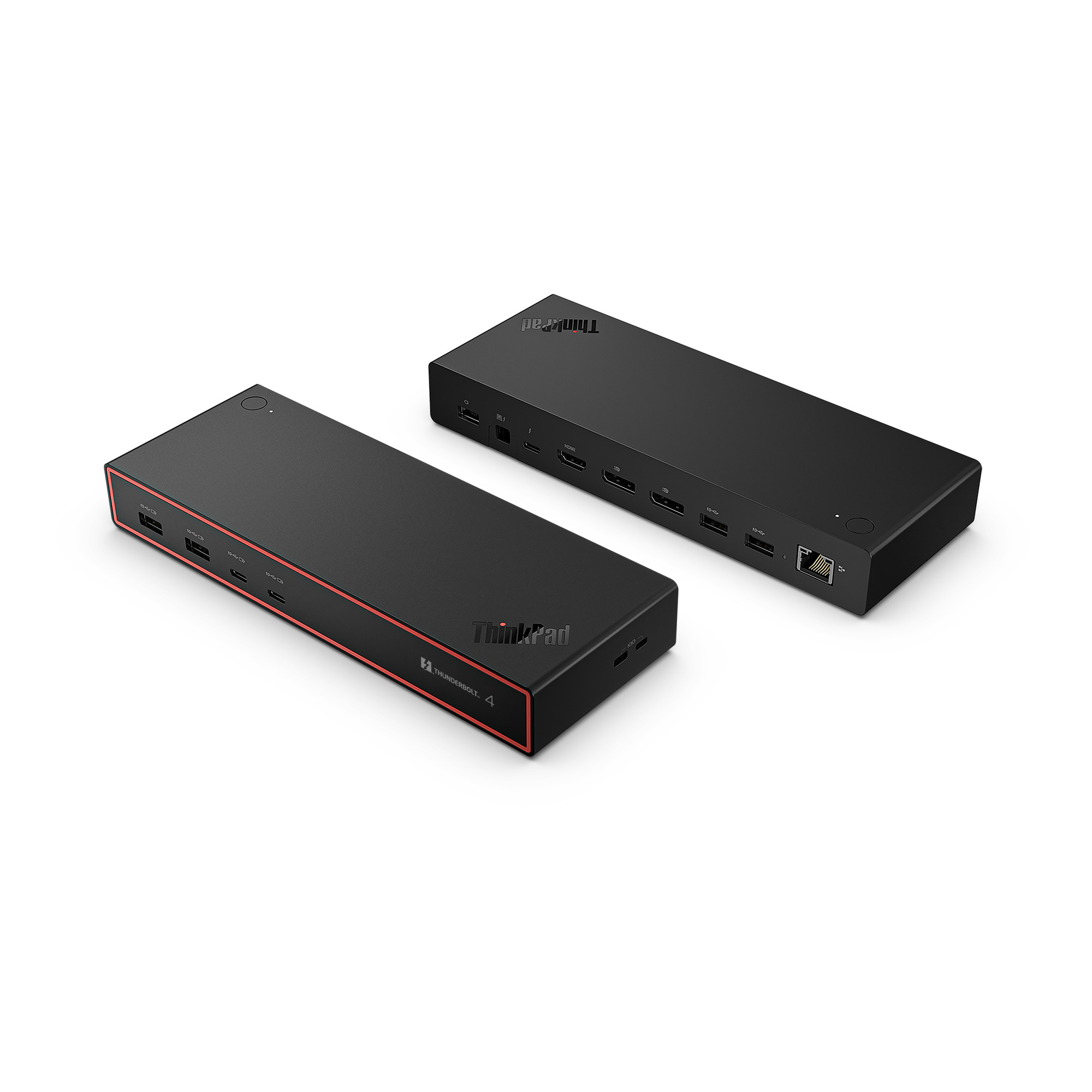 Lenovo 40BG0135GE, Andocken, Thunderbolt 4, 100 W, 2500 Mbit/s, Schwarz, Eclipse Black
