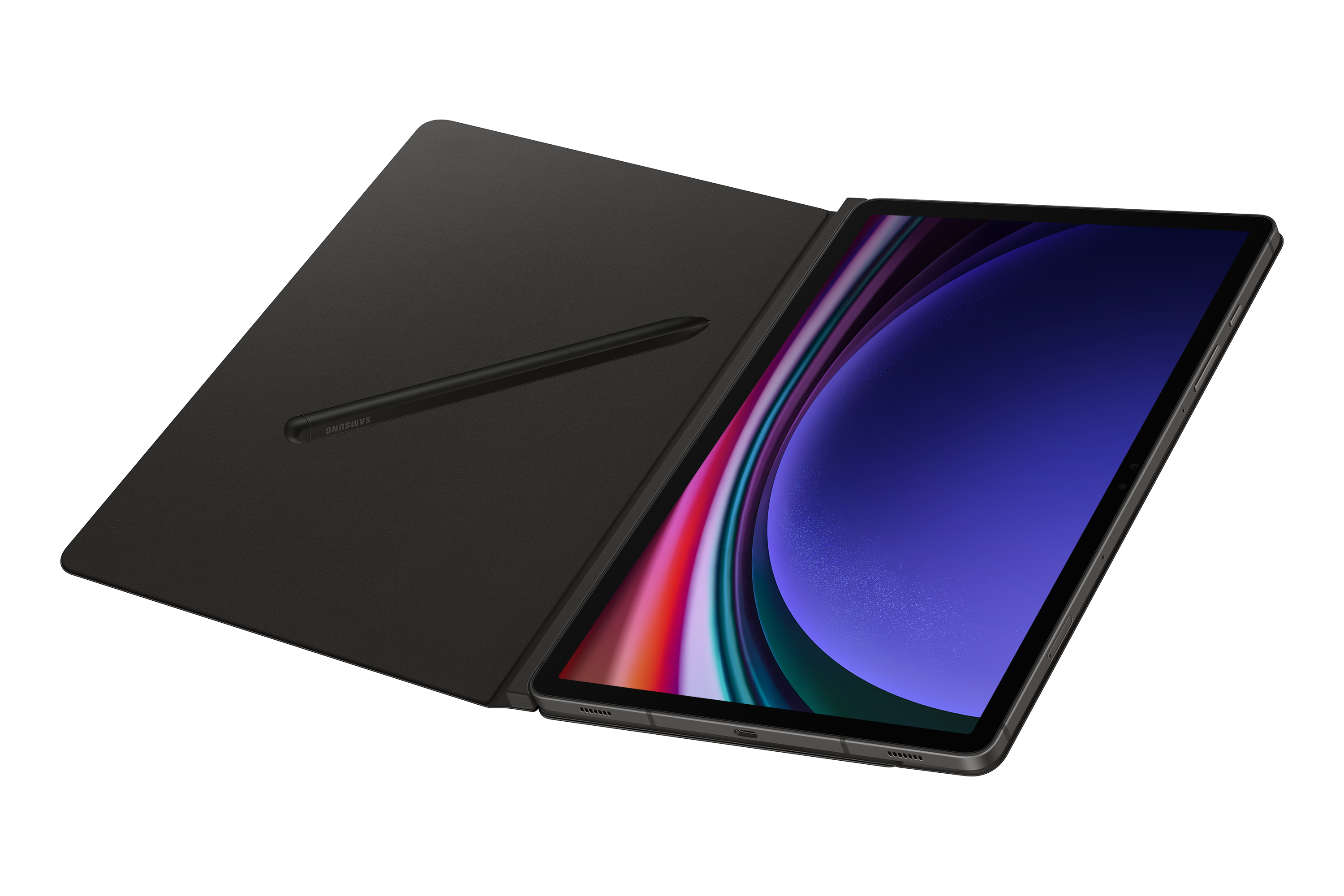Samsung EF-BX710 - Flip-Hülle für Tablet - Schwarz