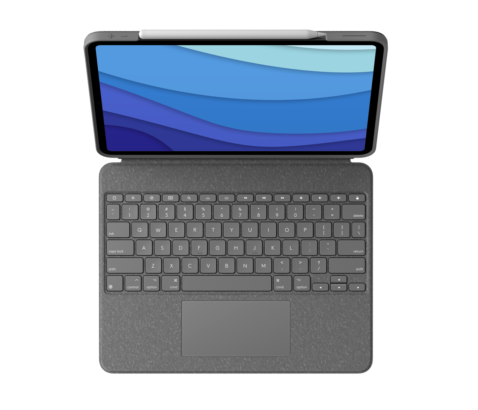 Logitech Combo Touch for iPad Pro 12.9-inch (5th generation), QWERTZ, Deutsch, Trackpad, 1,9 cm, 1 m
