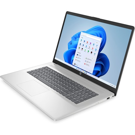 HP 17-cp0836ng, AMD Ryzen? 7, 43,9 cm (17.3"), 1920 x 1080 Pixel, 1 TB, Windows 11 Home, Silber