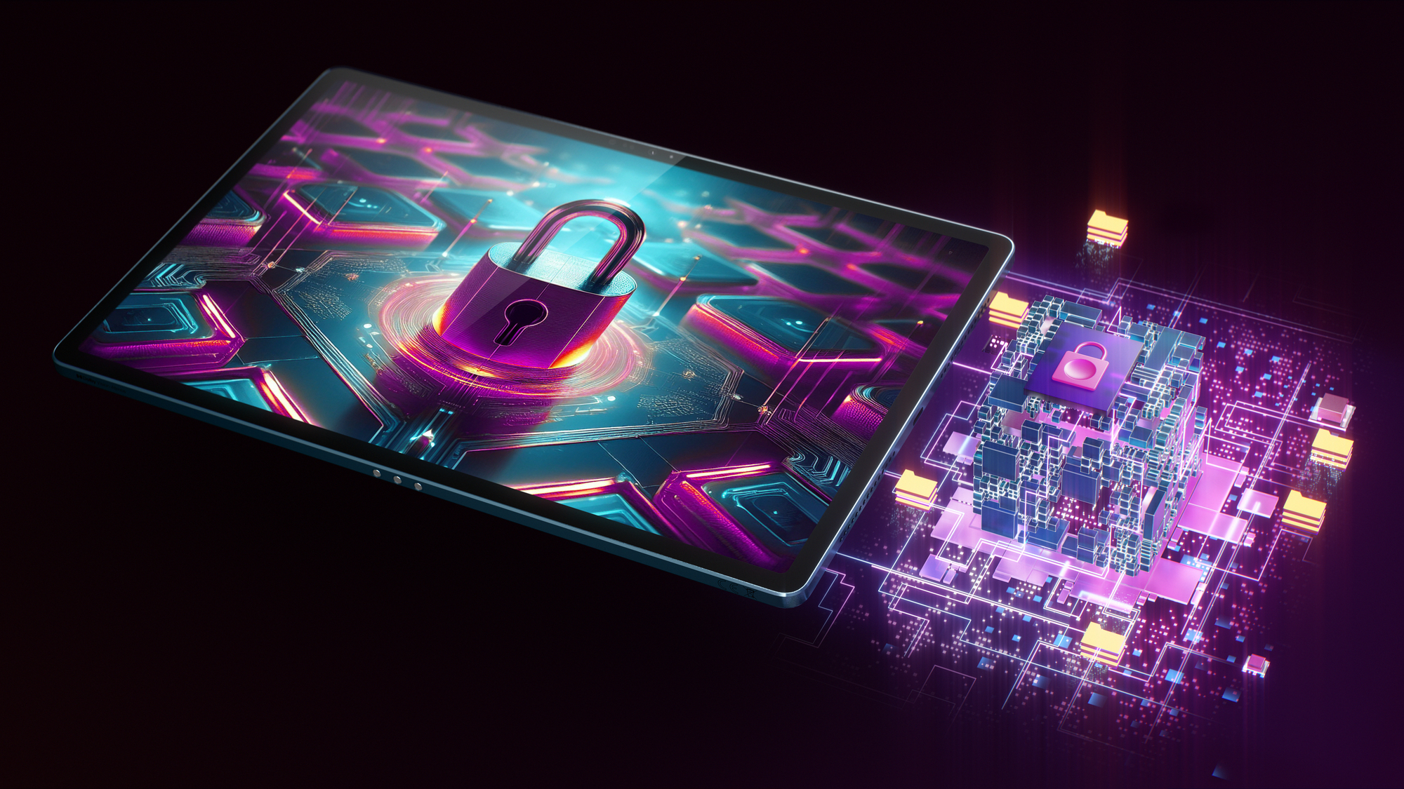 Lenovo Yoga Tab Plus ZAEG - Tablet - Android 14 oder höher - 256 GB UFS card - 32.3 cm (12.7")