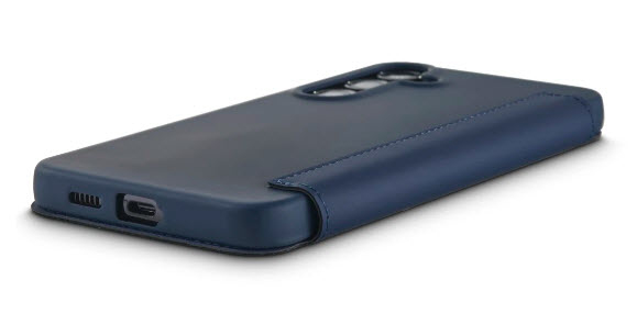 Hama Fantastic Feel, Folio, Samsung, Galaxy S24, 15,8 cm (6.2"), Dunkelblau