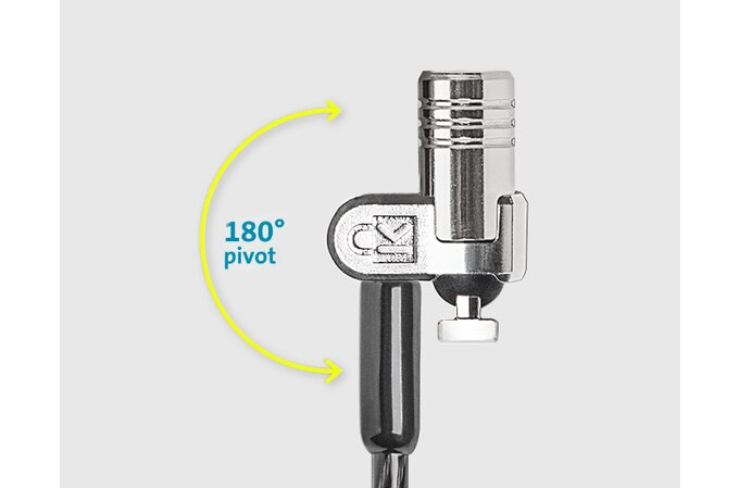 Kensington MicroSaver 2.0 Keyed Twin Laptop Lock