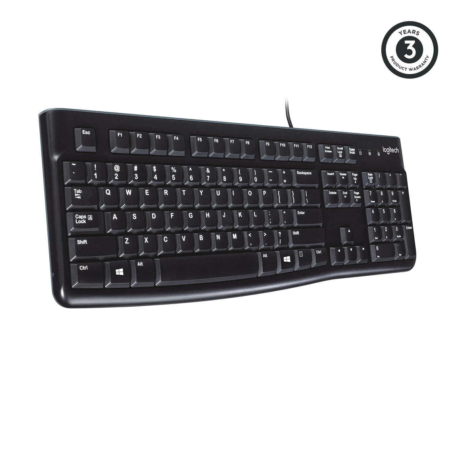 Logitech K120 - Tastatur - USB - Belgien