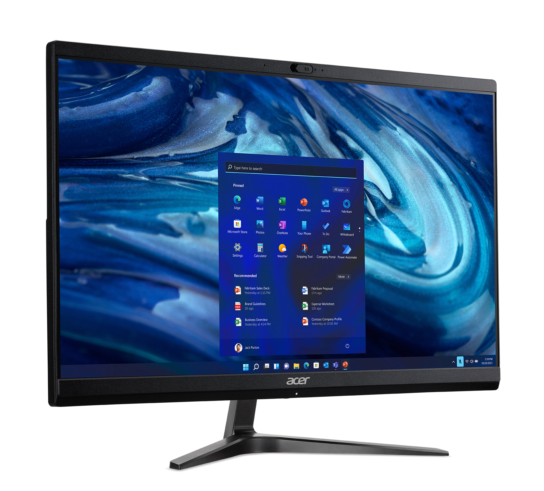 Acer Veriton Z2 VZ2594G - All-in-One (Komplettlösung) - Core i5 1235U - RAM 16 GB - SSD 512 GB - Int