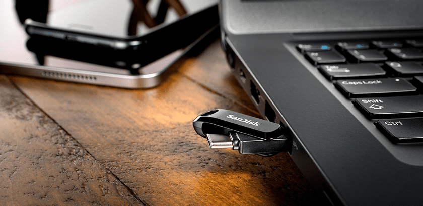 SanDisk Ultra Dual Drive Go USB Type-C schwarz 32GB, USB-C 3.0/USB-A 3.0