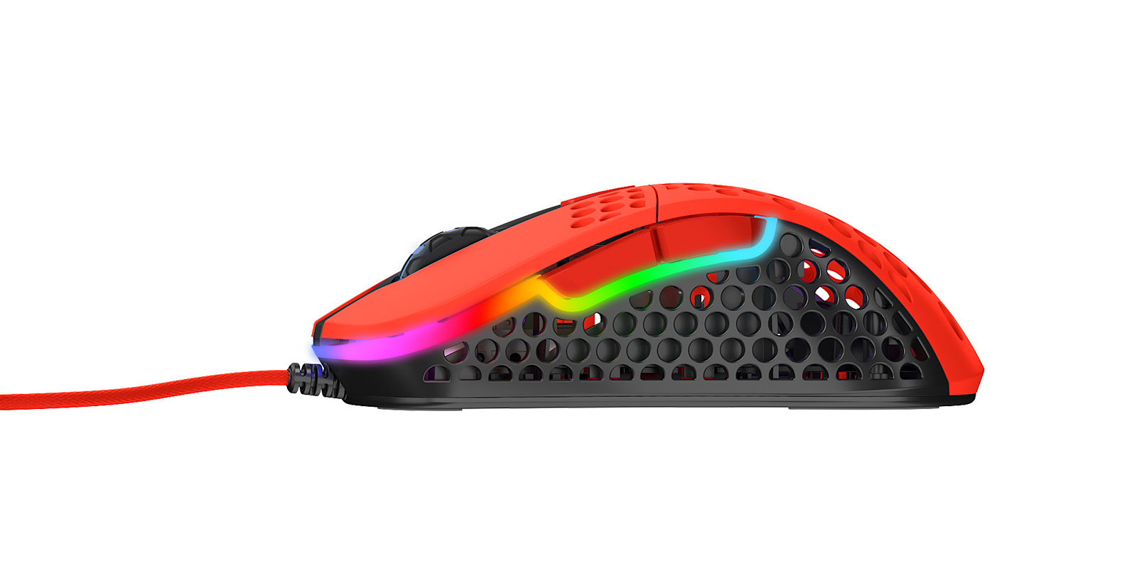Cherry Xtrfy M4 RGB - Maus - Für Rechtshänder - optisch