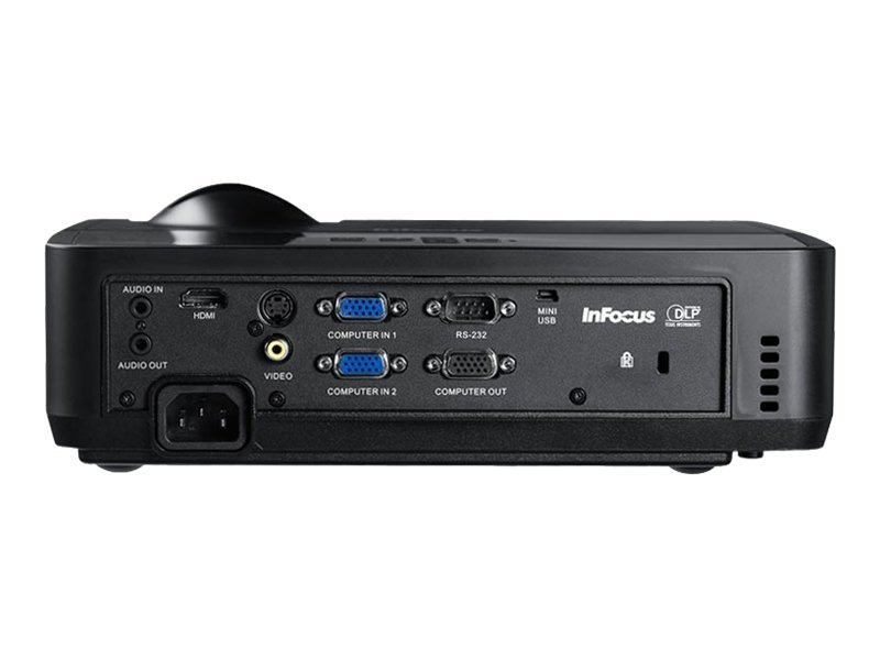 InFocus IN124 - DLP-Projektor - UHP - tragbar - 3D - 3200 lm - XGA (1024 x 768)