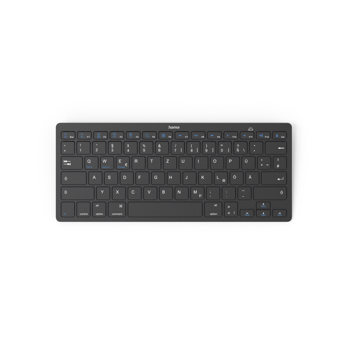 Hama KEY4ALL X510 - Tastatur - kabellos - Bluetooth 5.0