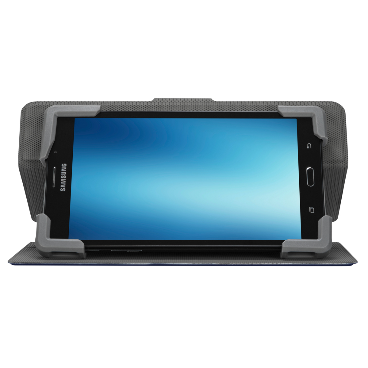 Targus Safe Fit Universal 360° Rotating - Flip-Hülle für Tablet - Polyurethan - Blau - 22.9 cm - 26.