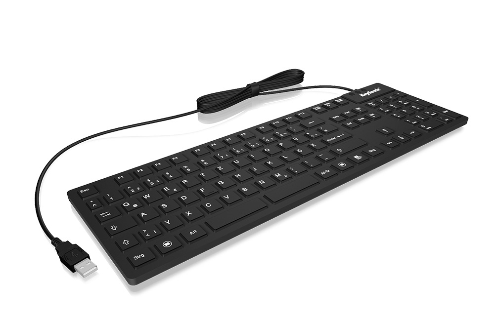 KeySonic KSK-8030 IN - Tastatur - USB - AZERTY