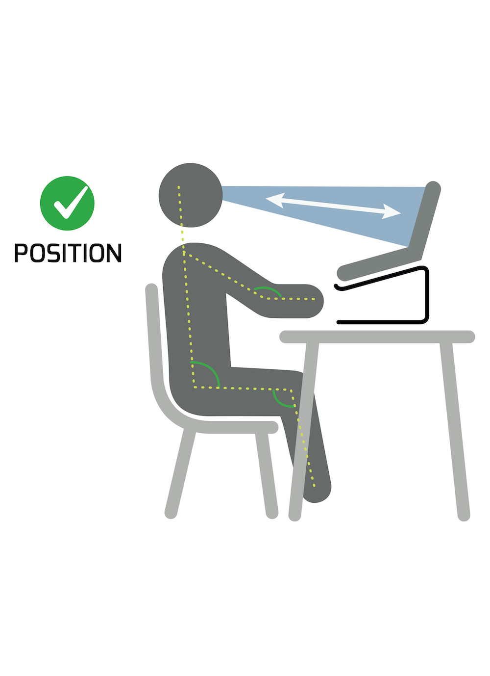 PORT Designs PORT Connect ERGONOMIC NOTEBOOK STAND - Notebook-Ständer