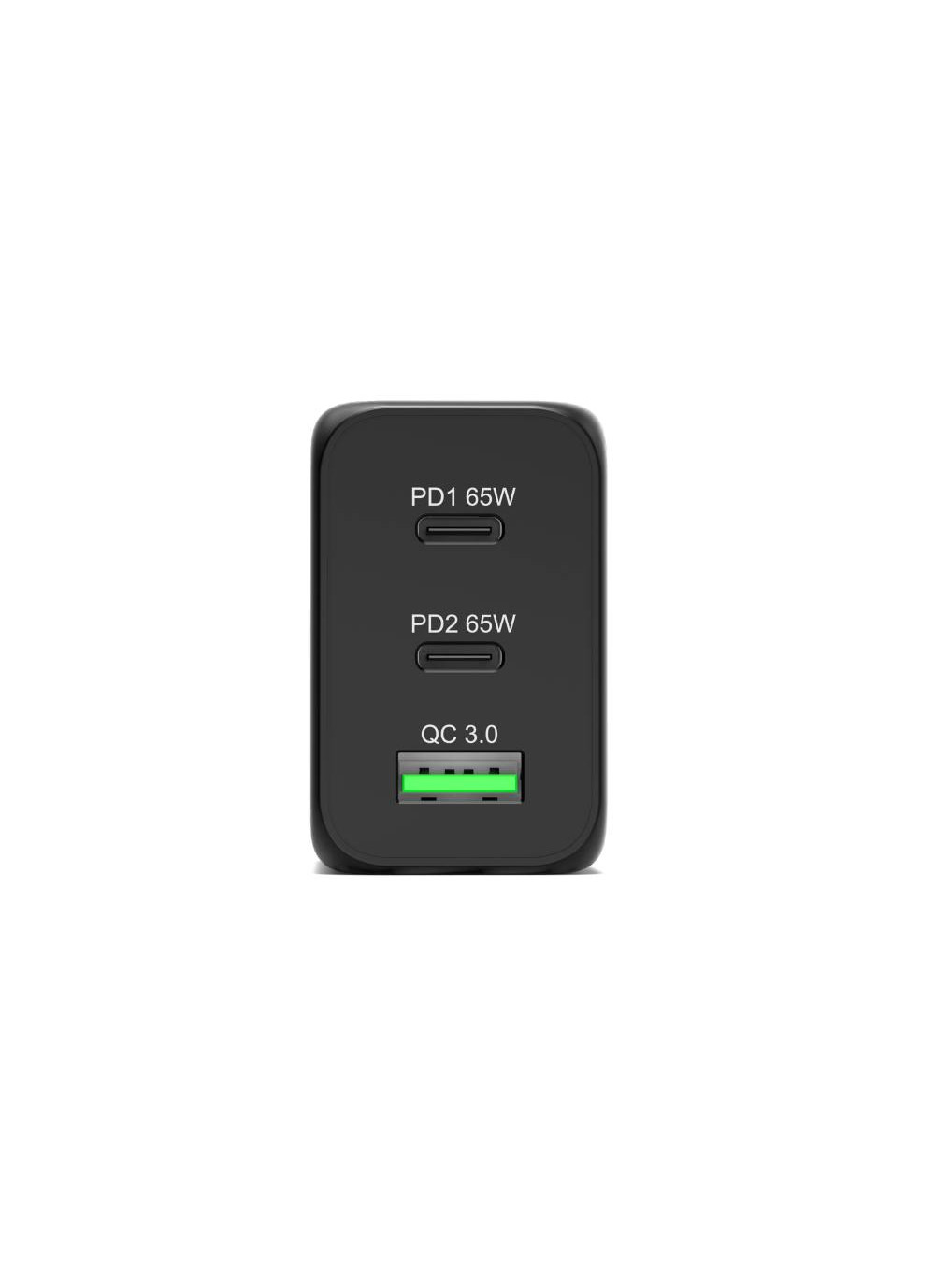 PORT Designs PORT Connect - Netzteil - GaN-Technologie - 65 Watt - 3.25 A - PD, PD 3.0, QC 3.0 - 2 A